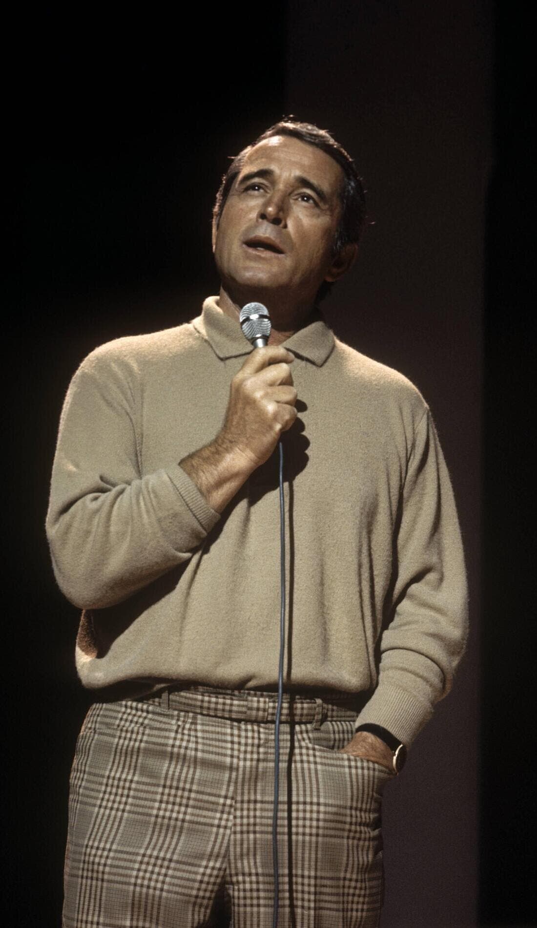 Perry Como promotional image for upcoming events and ticket sales