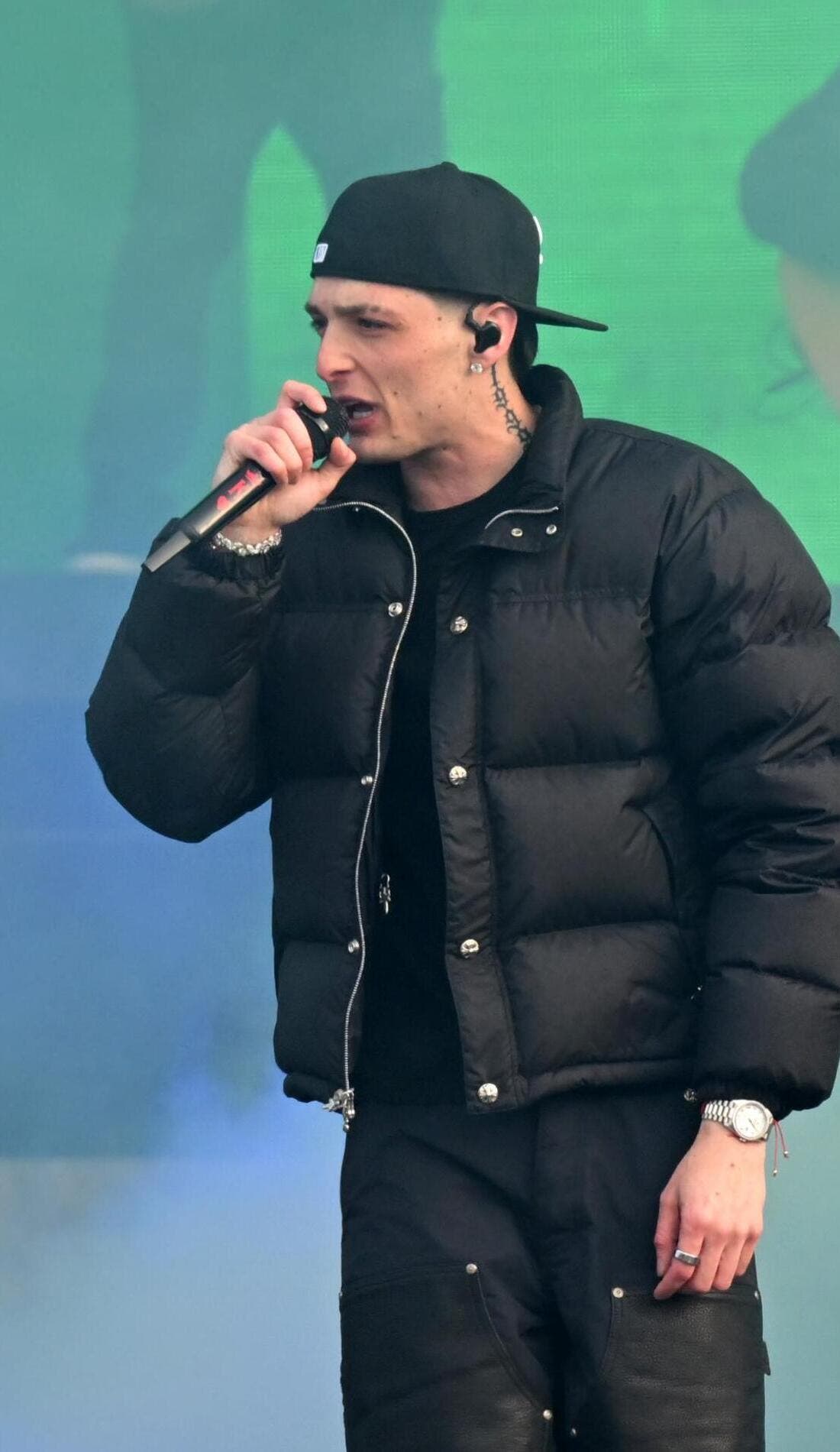 Peso Pluma promotional image for upcoming events and ticket sales