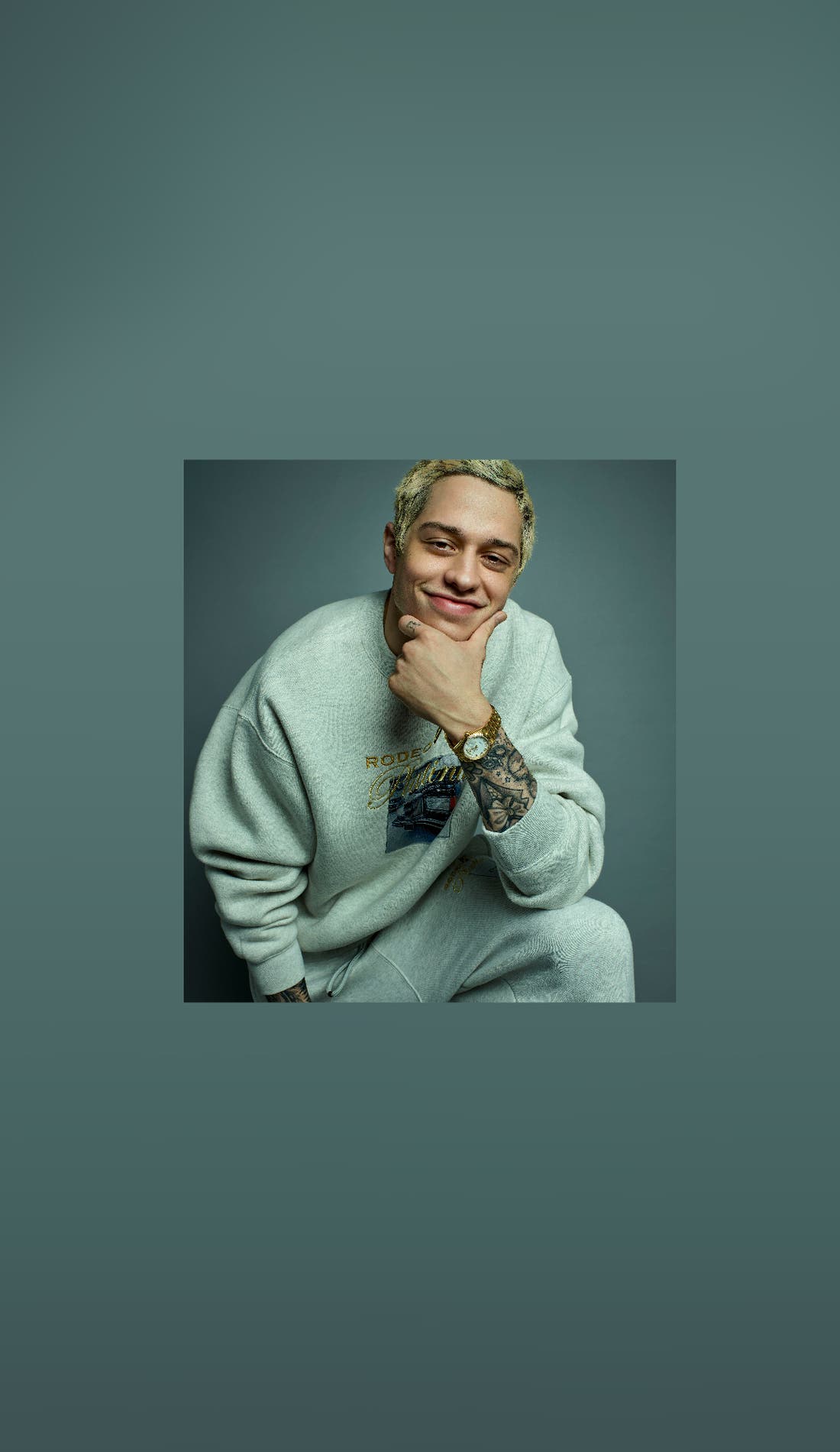 Pete Davidson promotional image for upcoming events and ticket sales