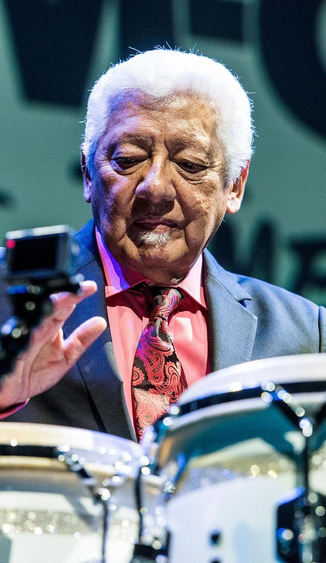 Pete Escovedo promotional image for upcoming events and ticket sales