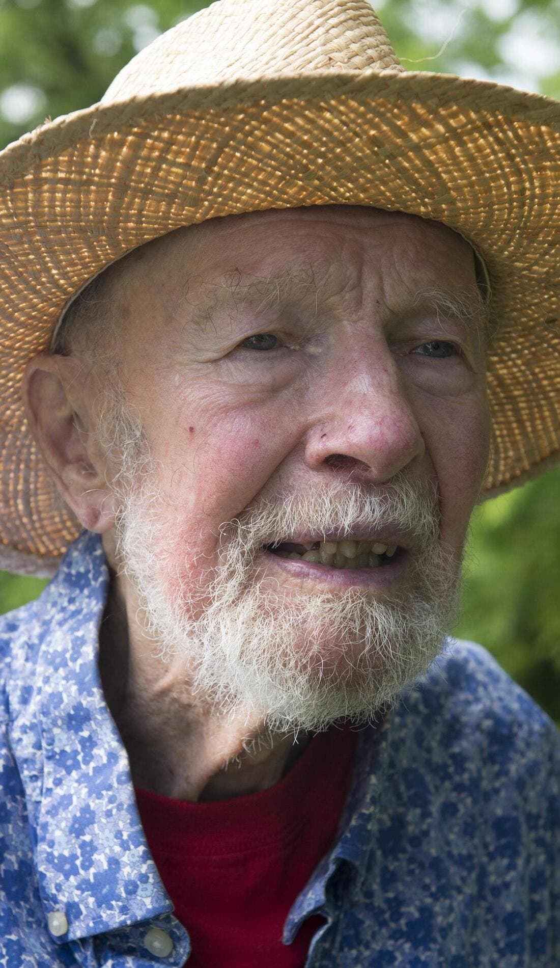 Pete Seeger promotional image for upcoming events and ticket sales