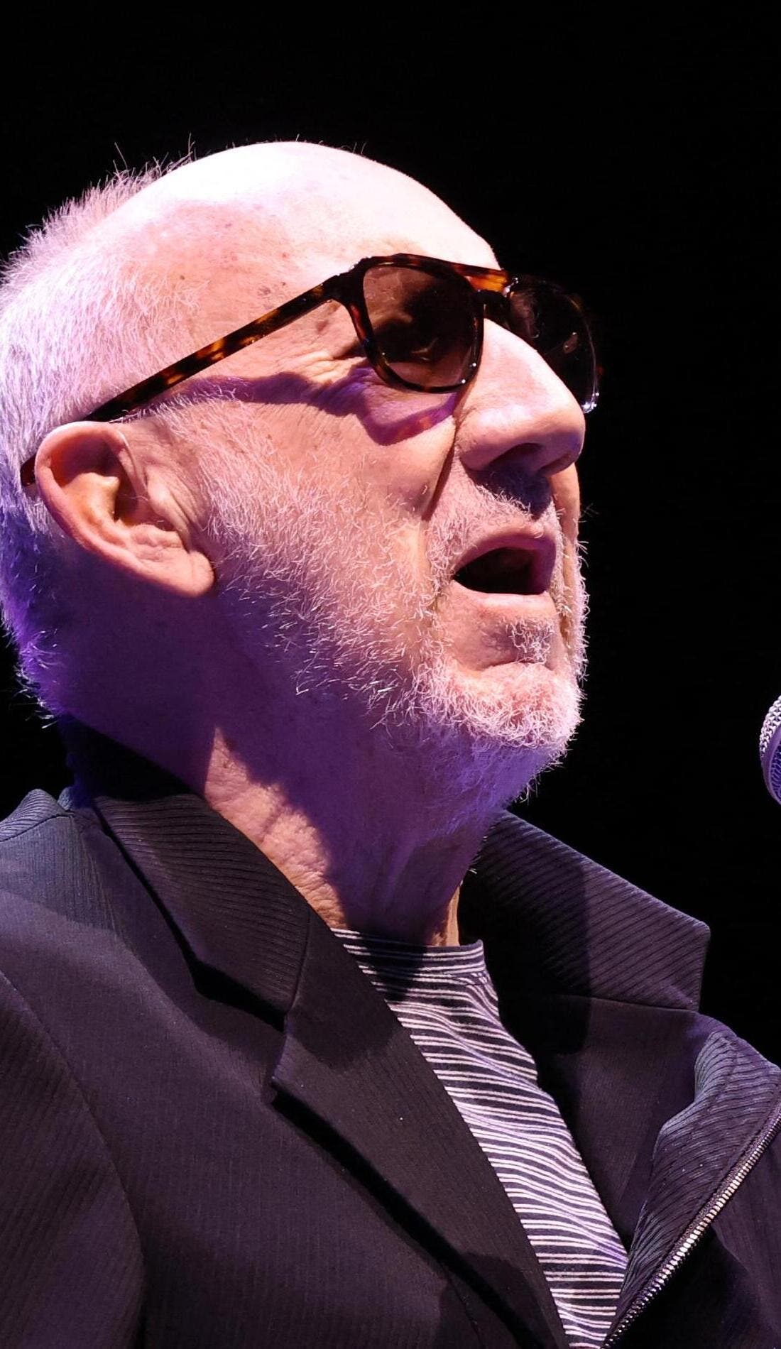 Pete Townshend promotional image for upcoming events and ticket sales