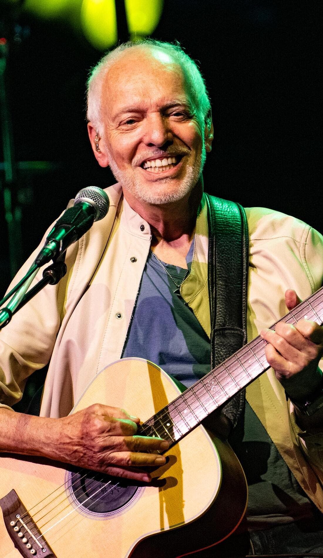 Peter Frampton promotional image for upcoming events and ticket sales in Las Vegas