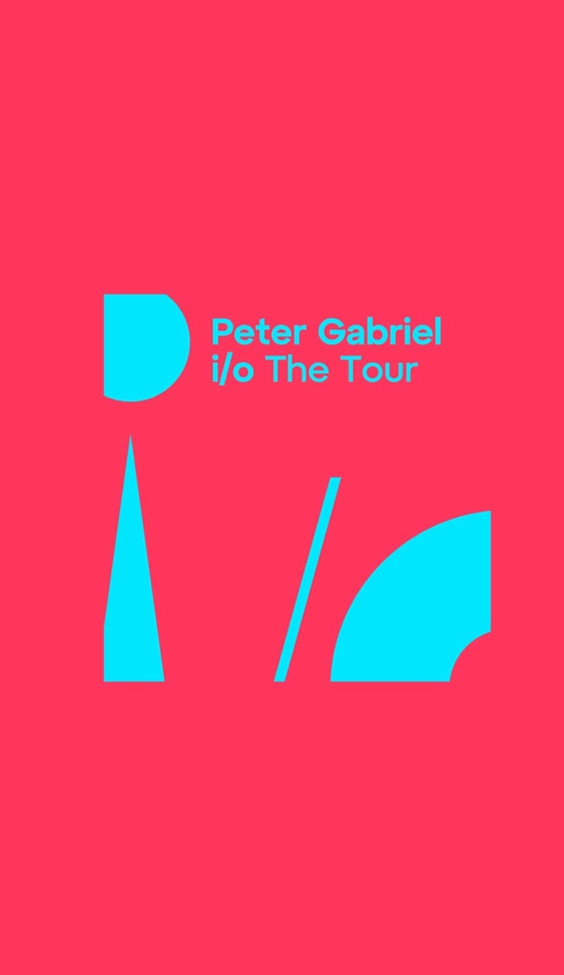 Peter Gabriel promotional image for upcoming events and ticket sales