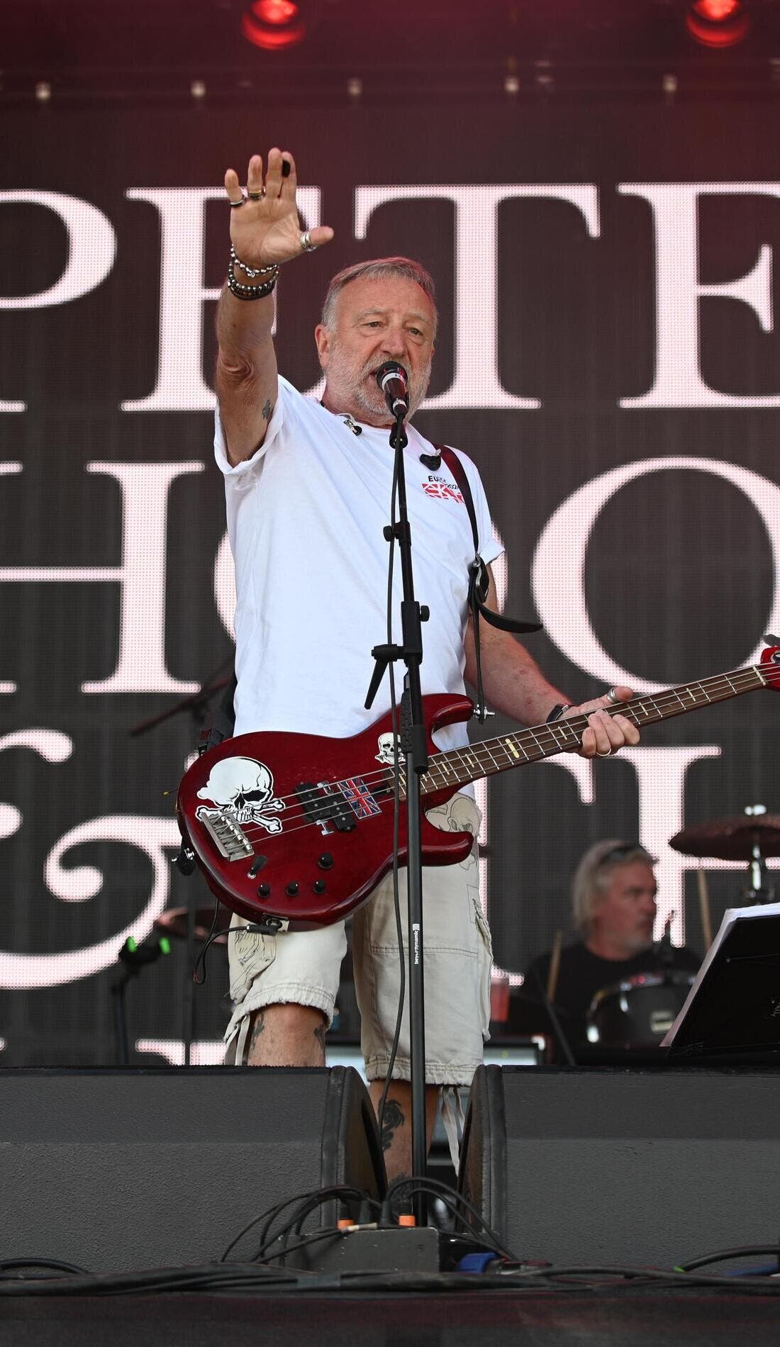Peter Hook & The Light promotional image for upcoming events and ticket sales