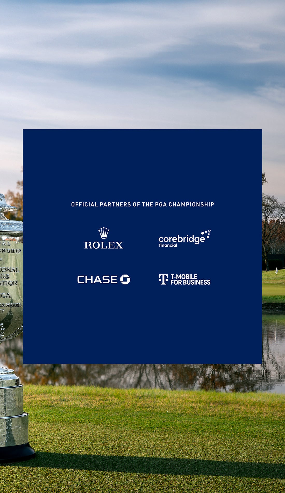 2027 PGA Championship promotional image for upcoming events and ticket sales