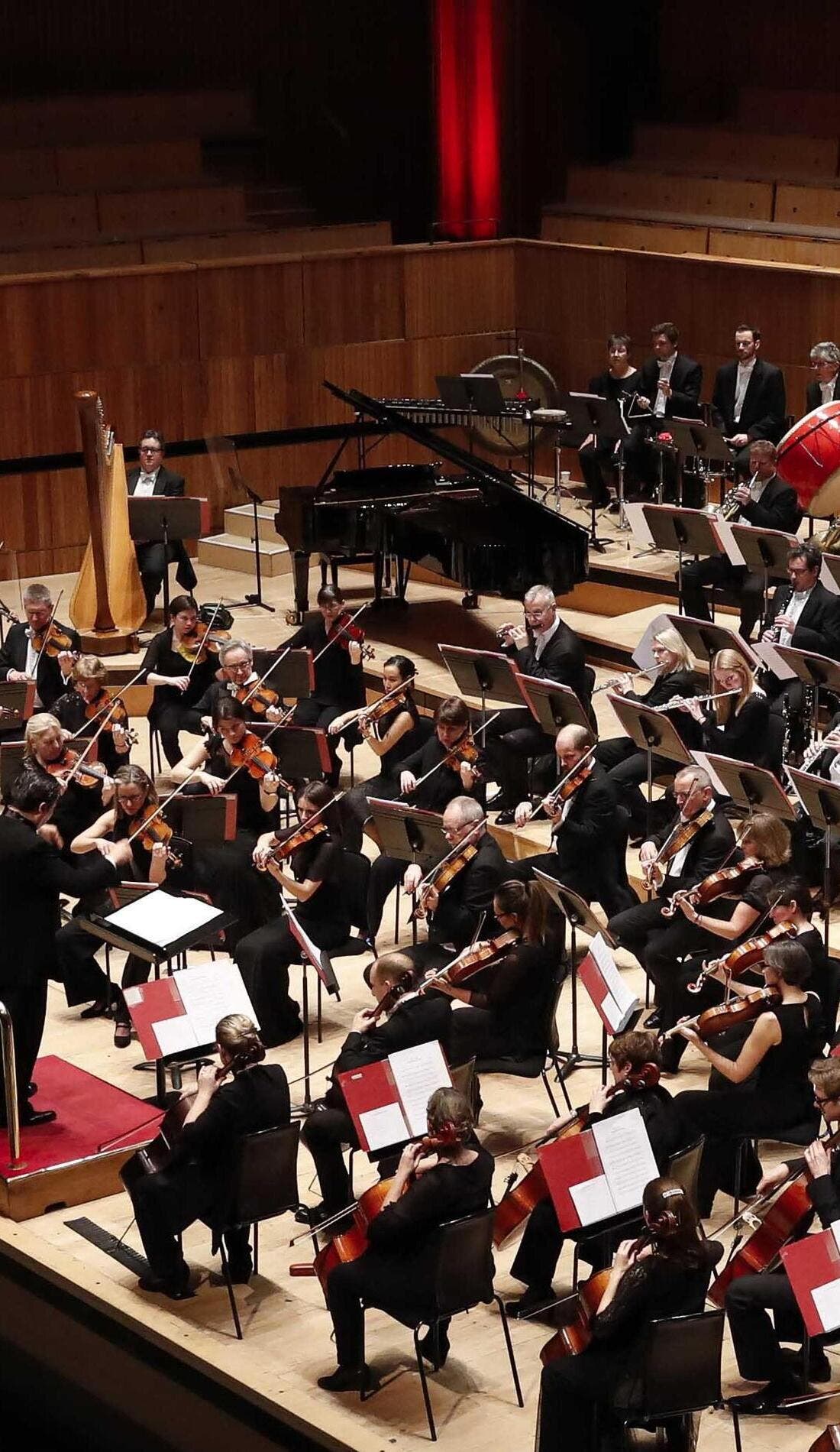 Philharmonia Orchestra promotional image for upcoming events and ticket sales