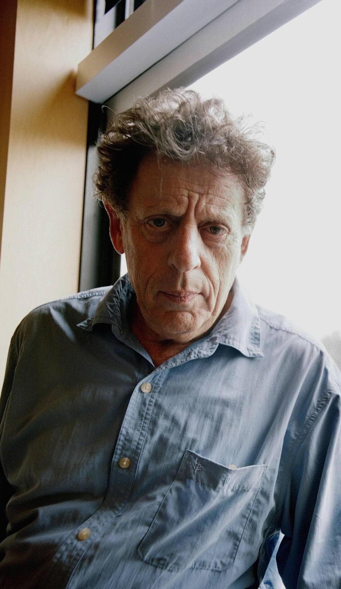 Philip Glass promotional image for upcoming events and ticket sales