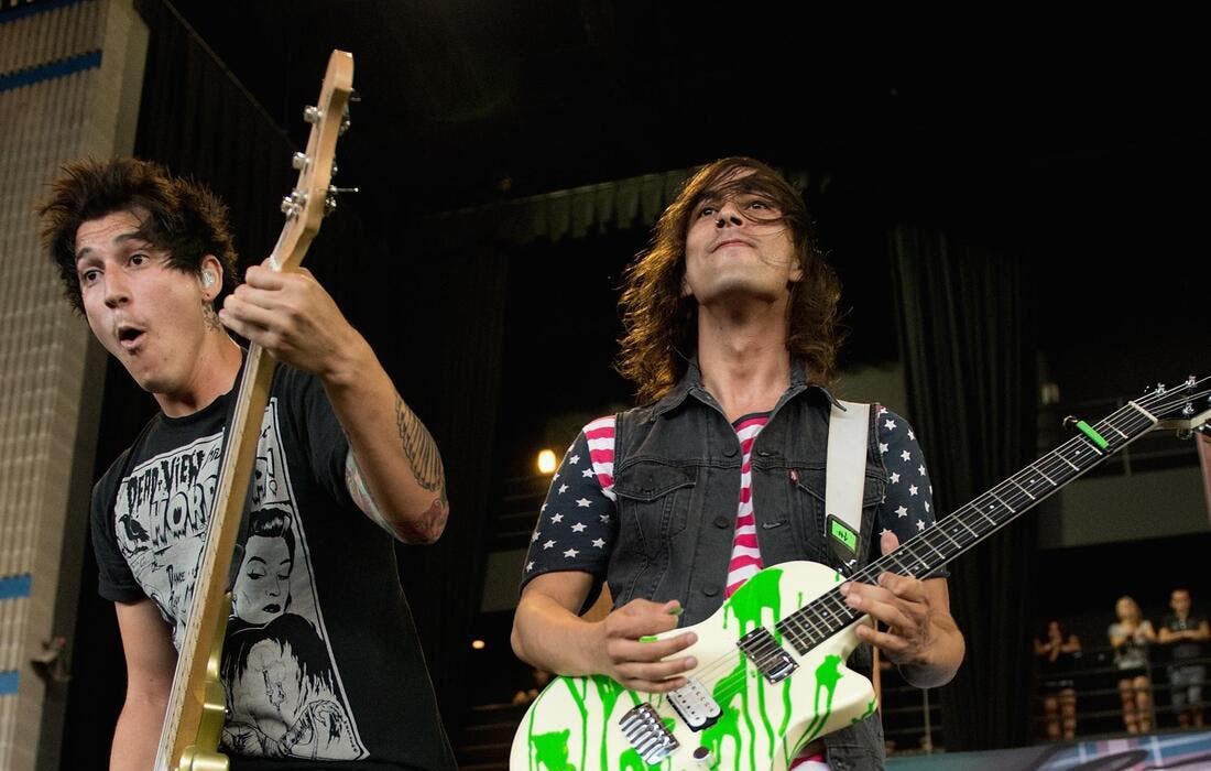 Promotional image for Pierce The Veil with Ecca Vandal and Like Roses tickets at iTHINK Financial Amphitheatre on Oct 30, 2025