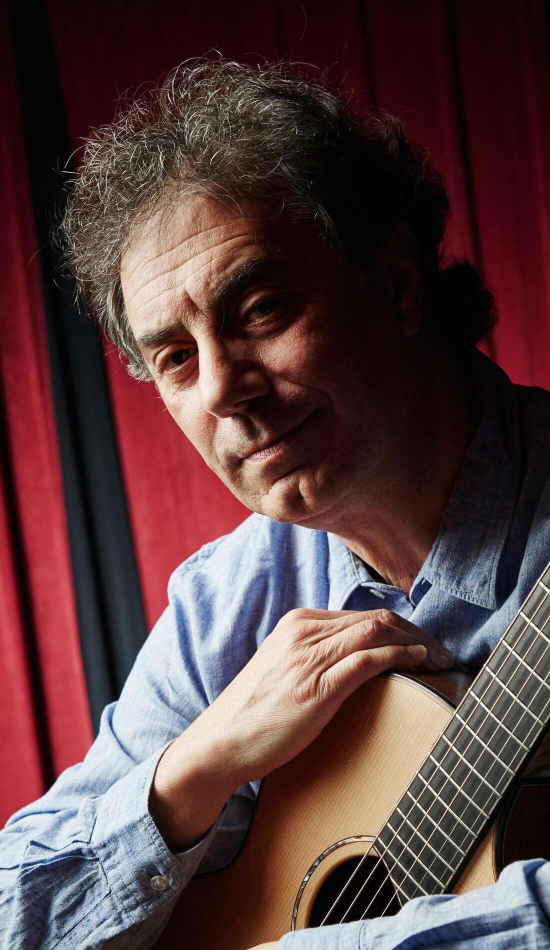 Pierre Bensusan promotional image for upcoming events and ticket sales
