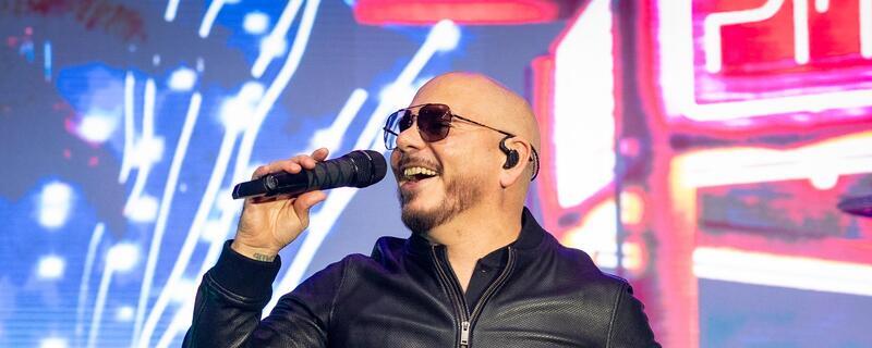 Pitbull at Jiffy Lube Live
