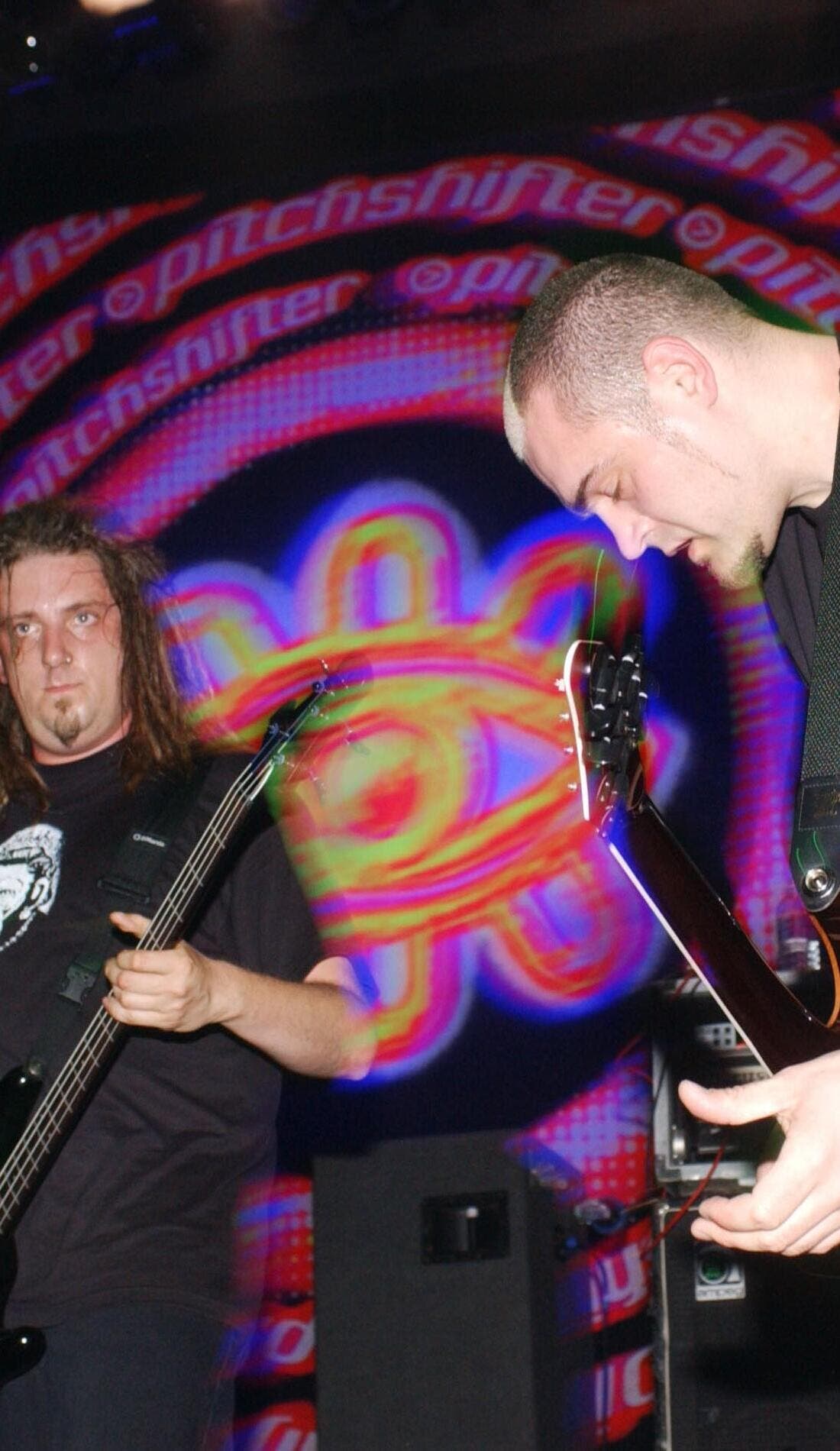 Pitchshifter promotional image for upcoming events and ticket sales