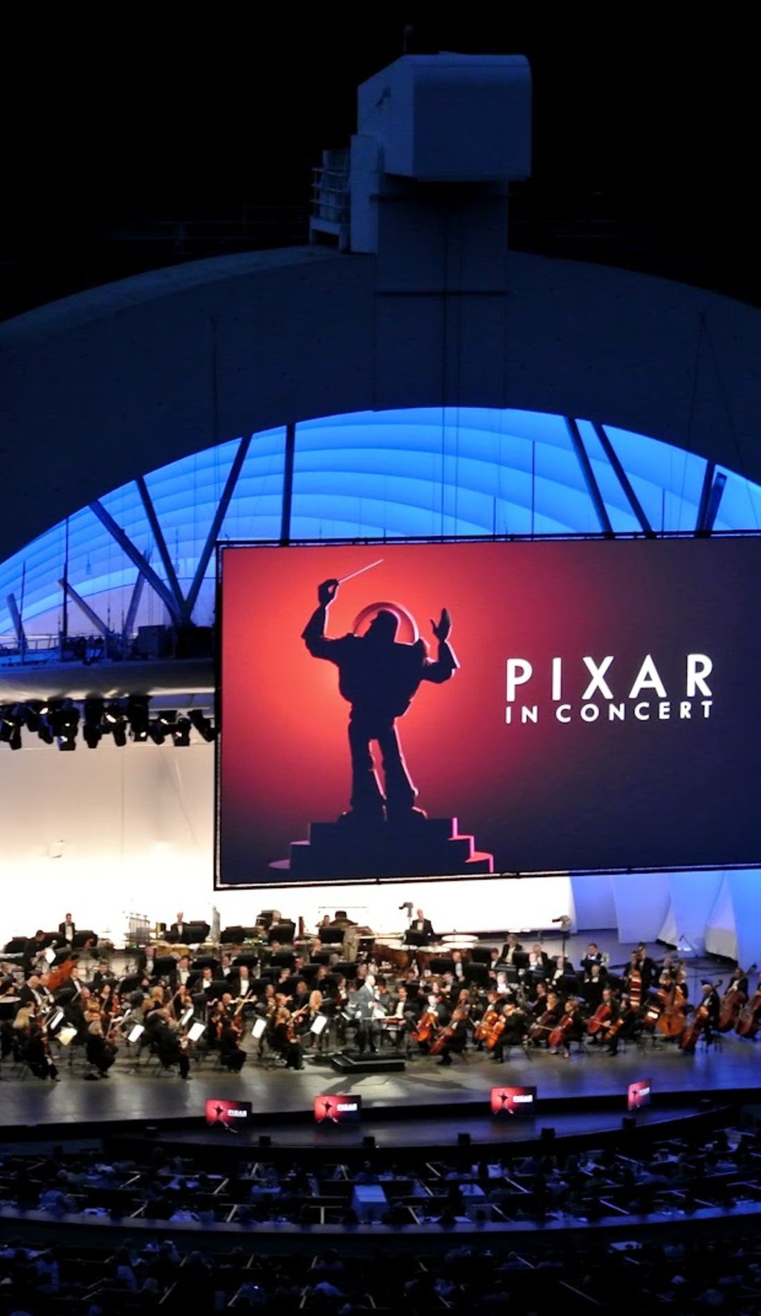 Pixar In Concert promotional image for upcoming events and ticket sales