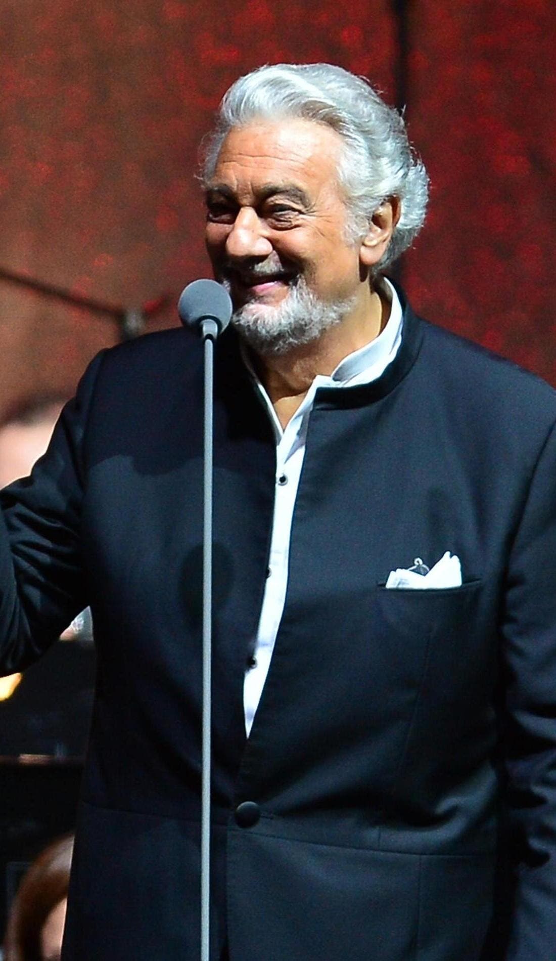 Placido Domingo promotional image for upcoming events and ticket sales