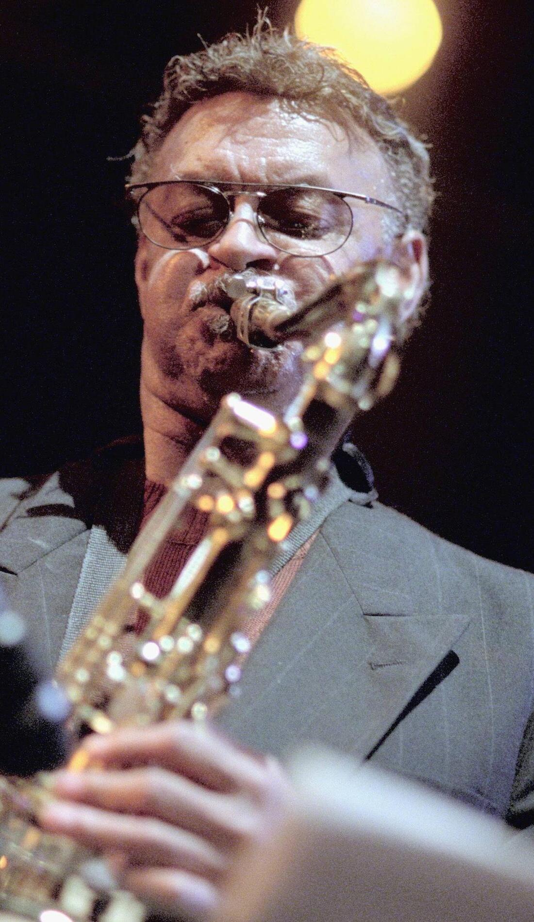 Plas Johnson promotional image for upcoming events and ticket sales