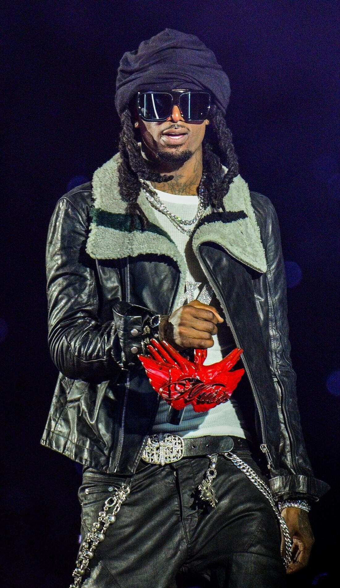 Playboi Carti promotional image for upcoming events and ticket sales