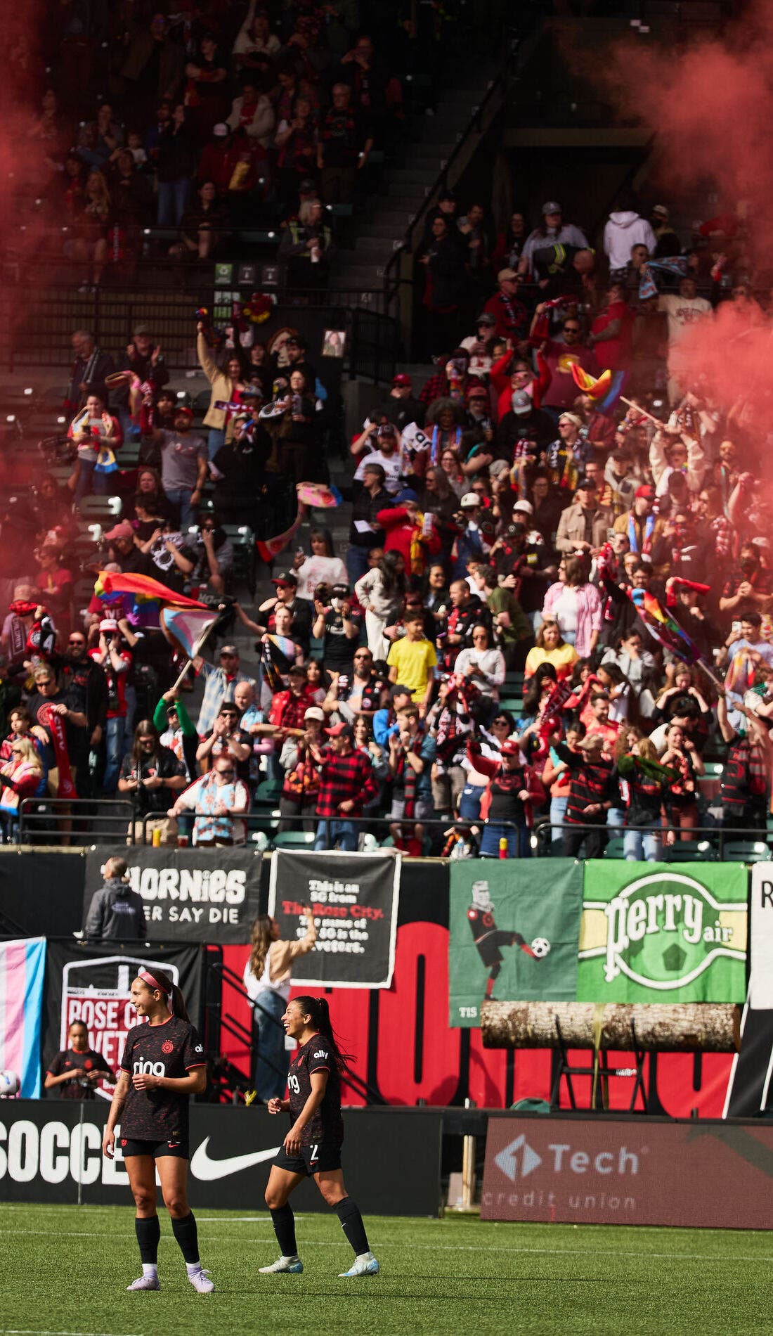 Portland Thorns FC promotional image for upcoming events and ticket sales