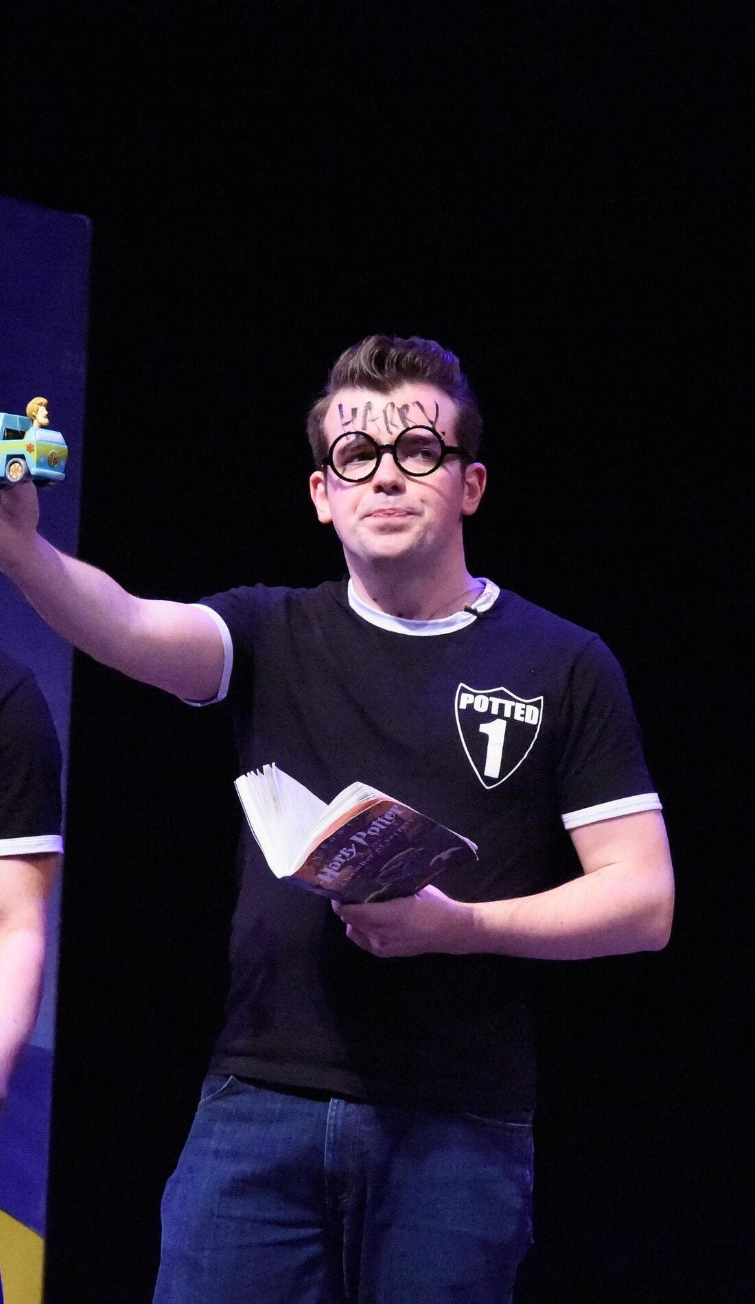 Potted Potter promotional image for upcoming events and ticket sales