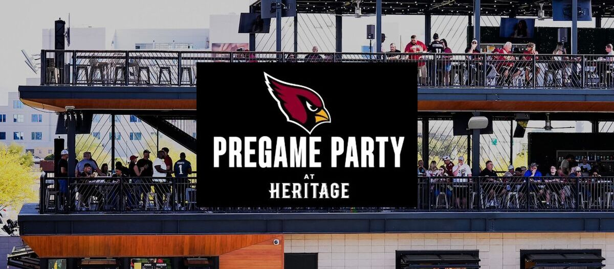 Pregame Party at Heritage: San Francisco 49ers at Arizona Cardinals