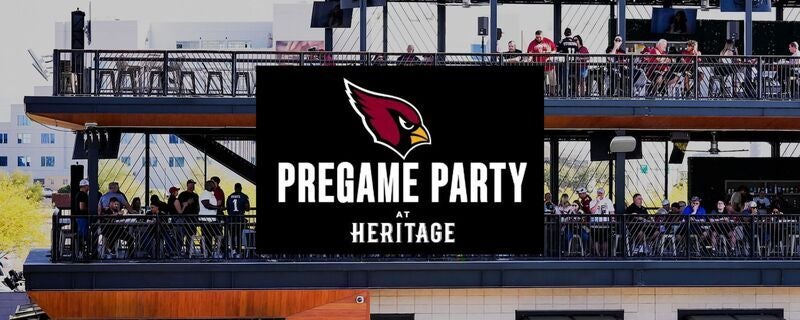 Pregame Party at Heritage: Detroit Lions at Arizona Cardinals