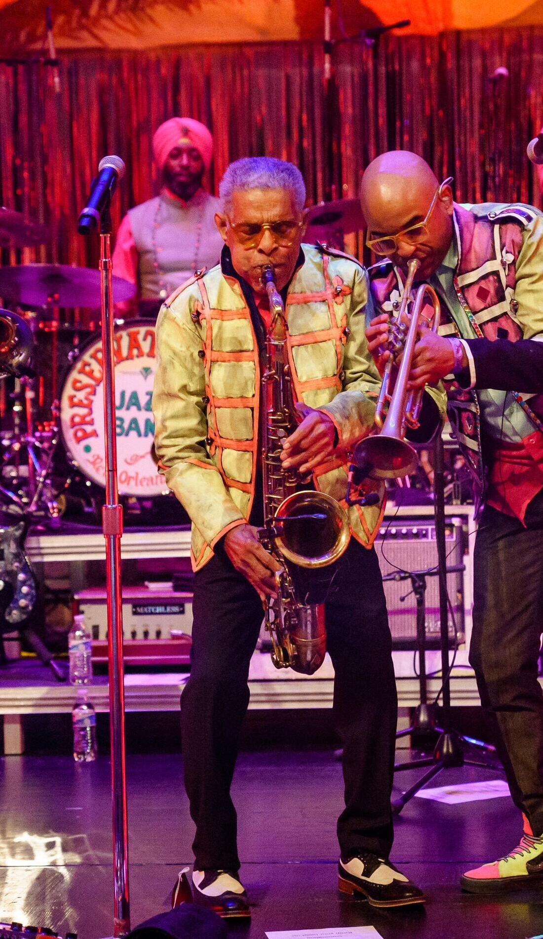Preservation Hall Jazz Band promotional image for upcoming events and ticket sales