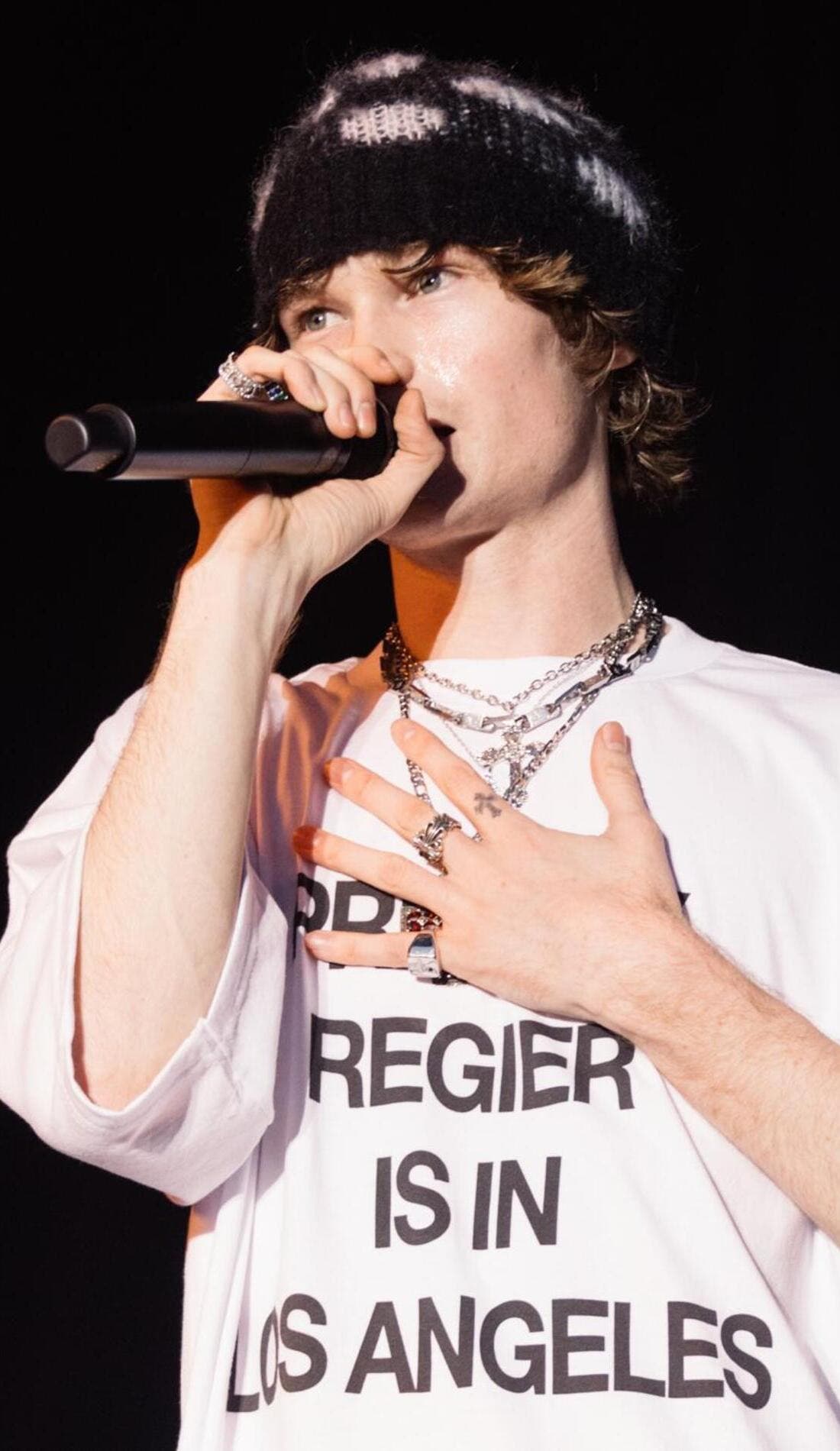 Presley Regier promotional image for upcoming events and ticket sales