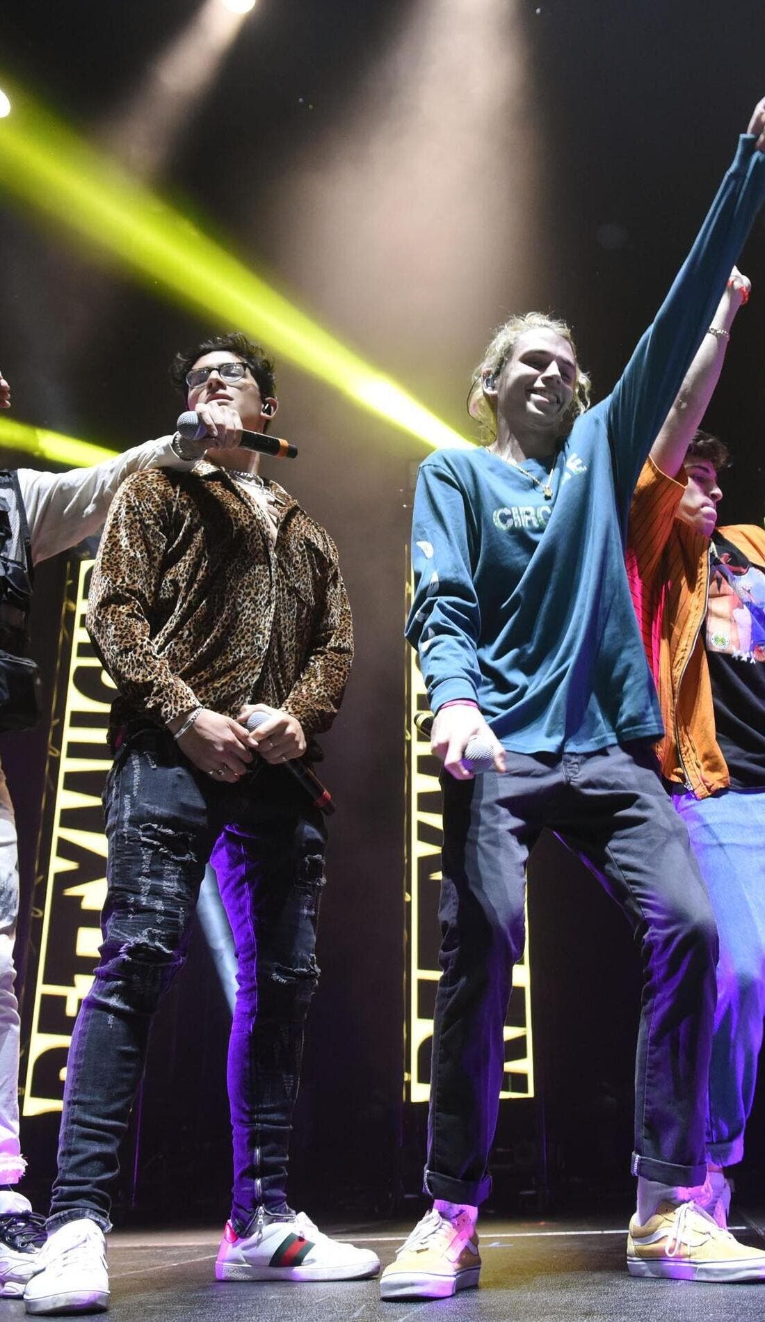 PRETTYMUCH promotional image for upcoming events and ticket sales