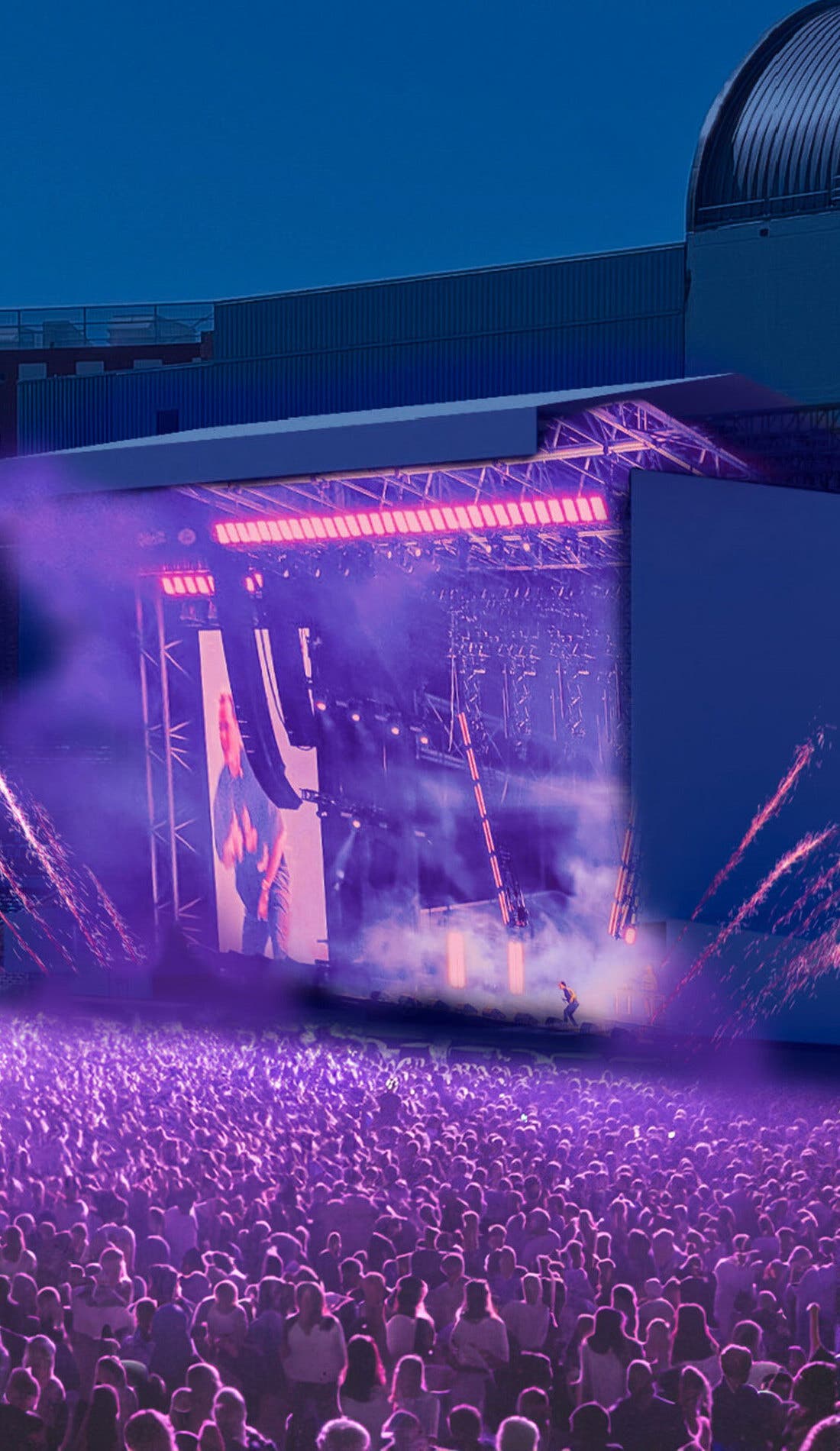 Providence Park Concerts promotional image for upcoming events and ticket sales