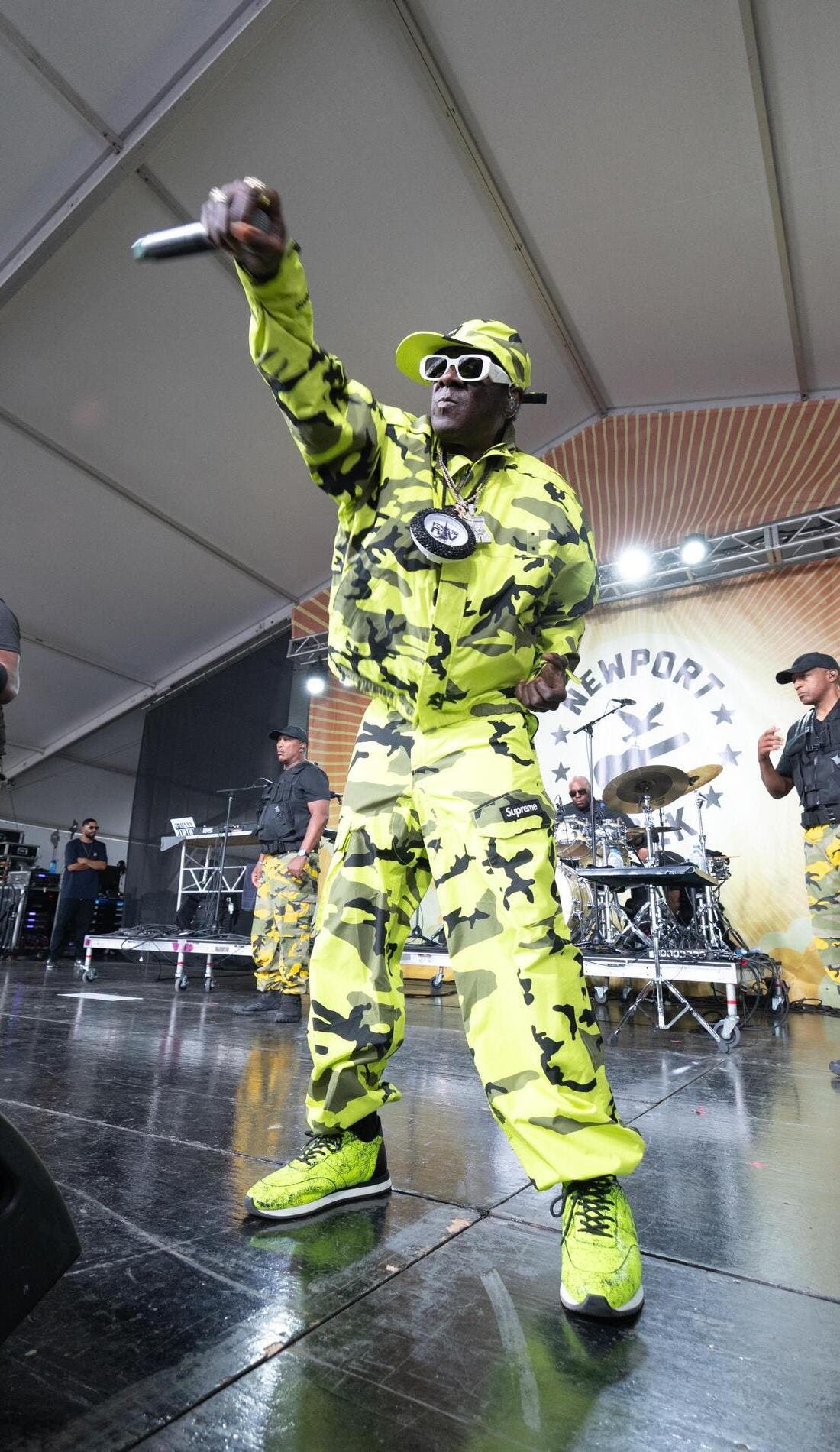 Public Enemy promotional image for upcoming events and ticket sales