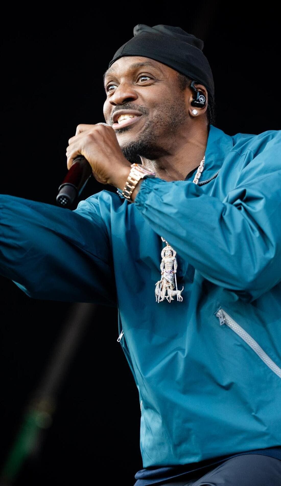 Pusha T promotional image for upcoming events and ticket sales