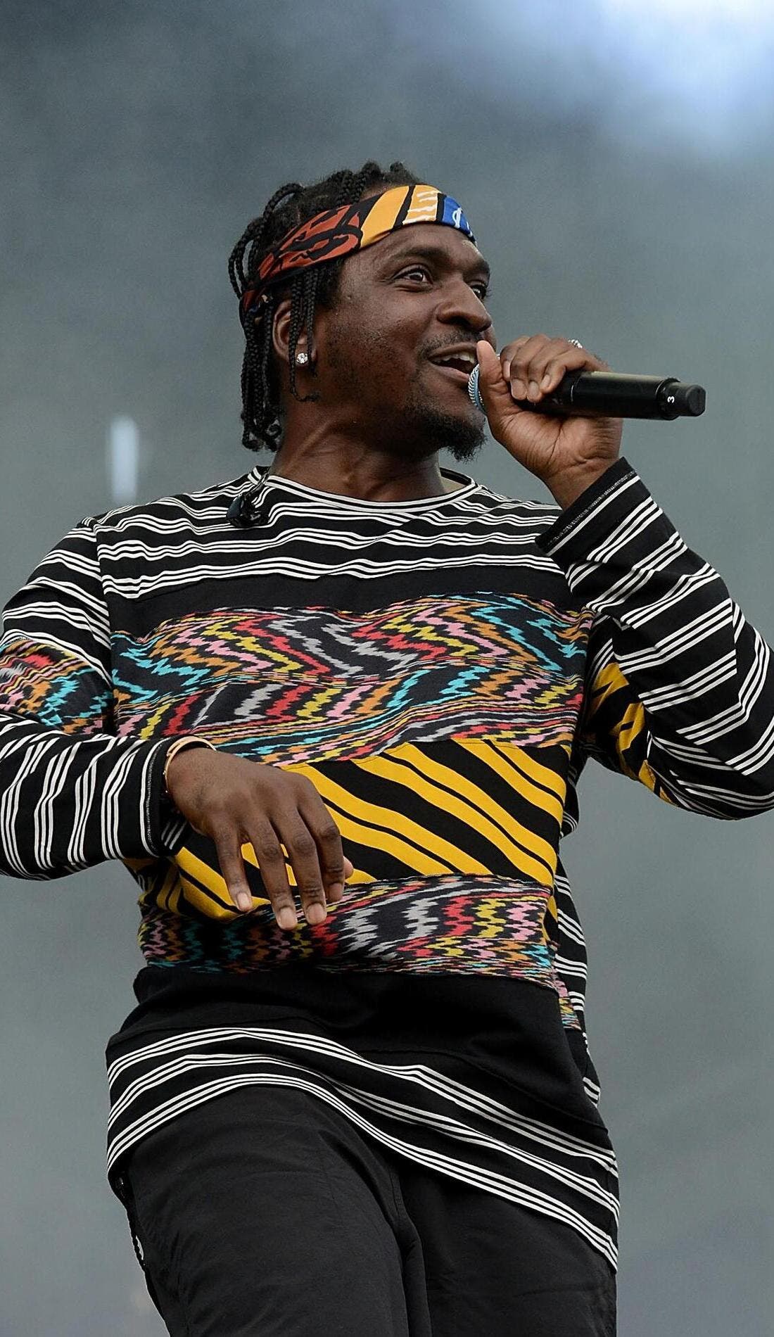 Pusha T promotional image for upcoming events and ticket sales