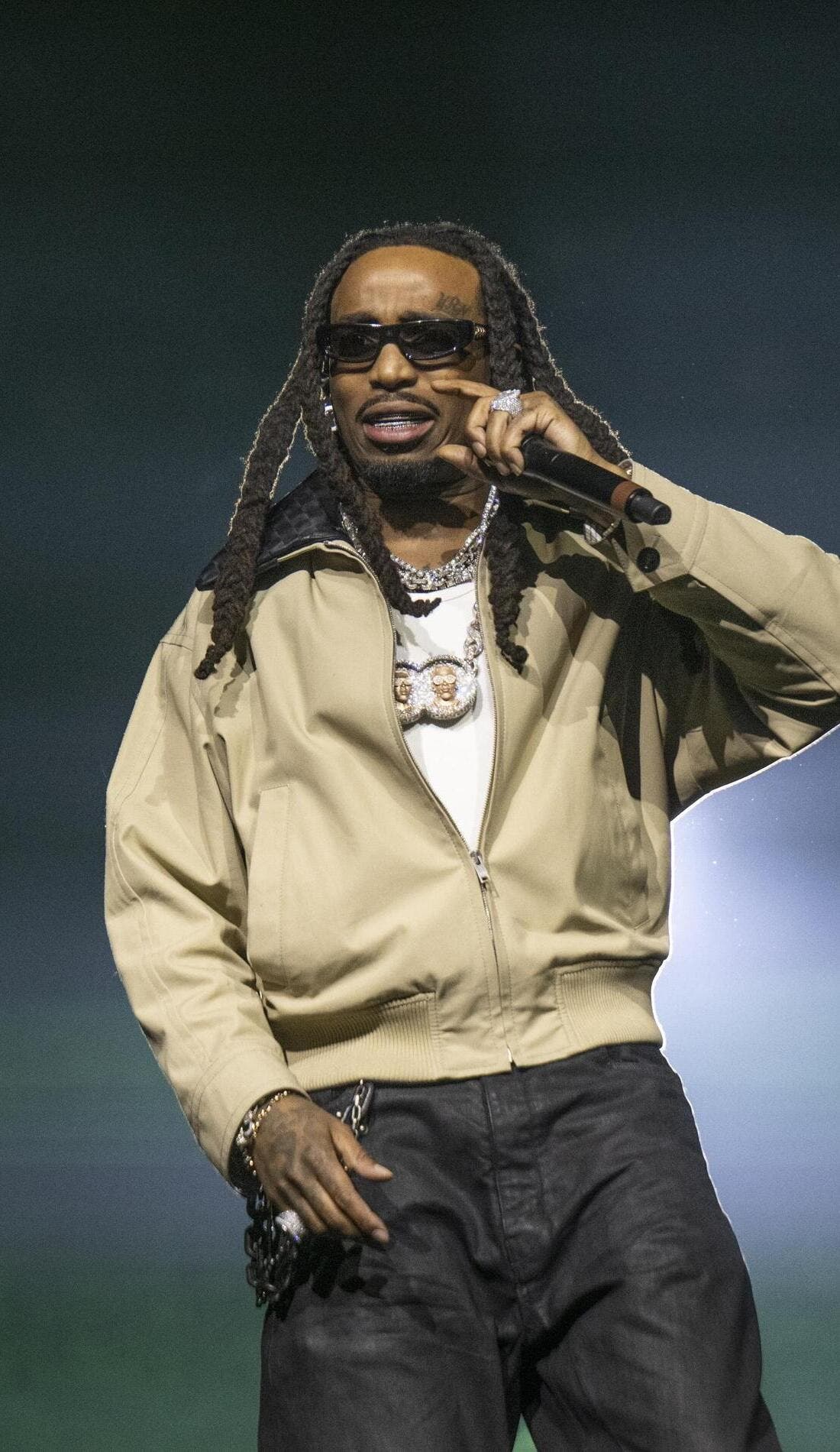 Quavo promotional image for upcoming events and ticket sales