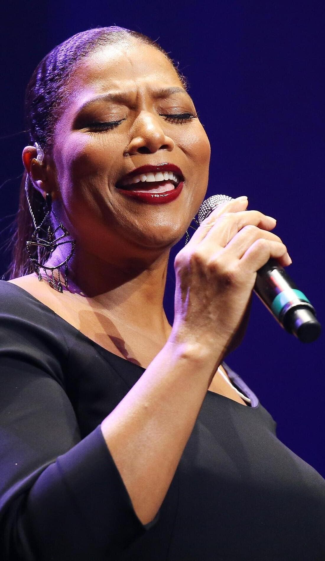 Queen Latifah promotional image for upcoming events and ticket sales