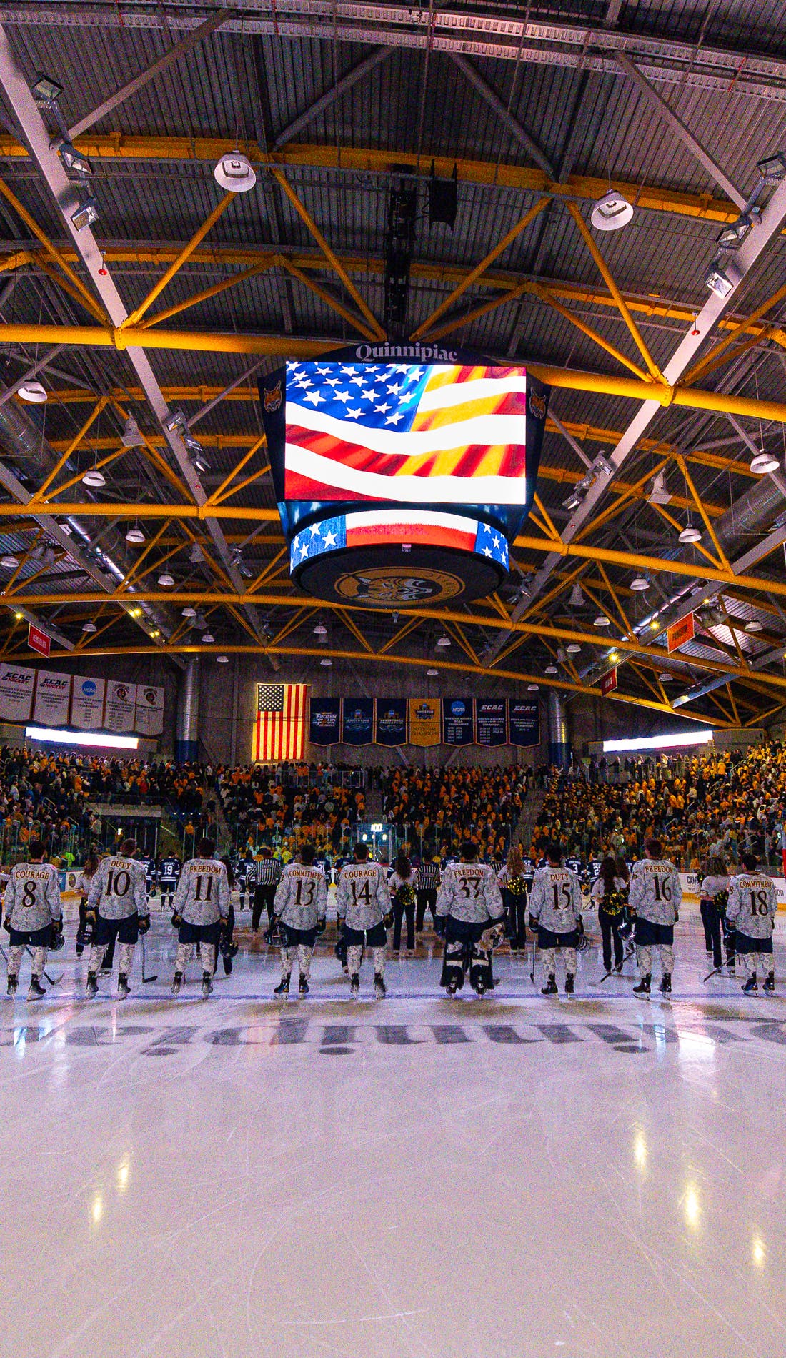 Quinnipiac Bobcats Mens Hockey promotional image for upcoming events and ticket sales