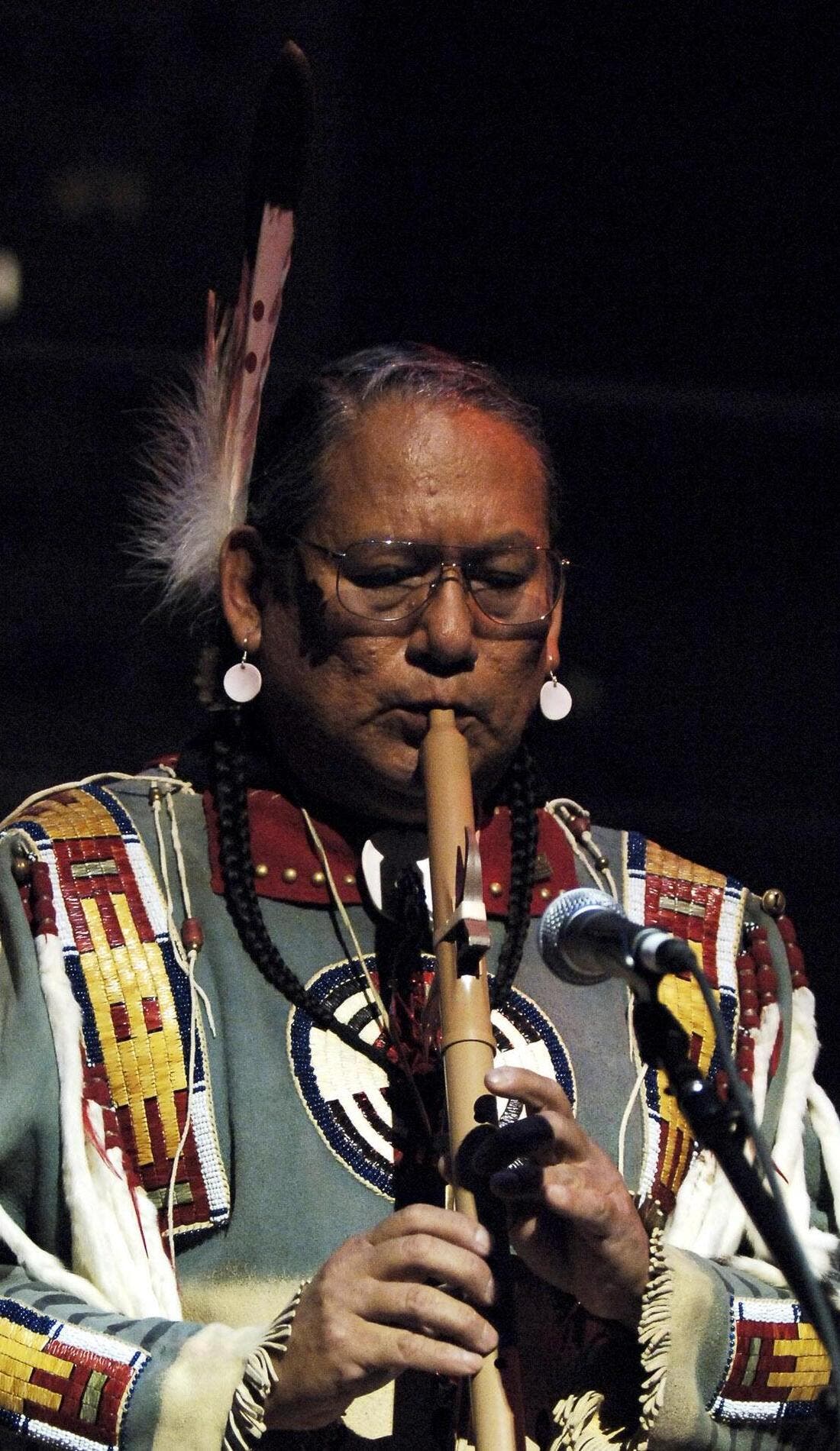 R. Carlos Nakai promotional image for upcoming events and ticket sales