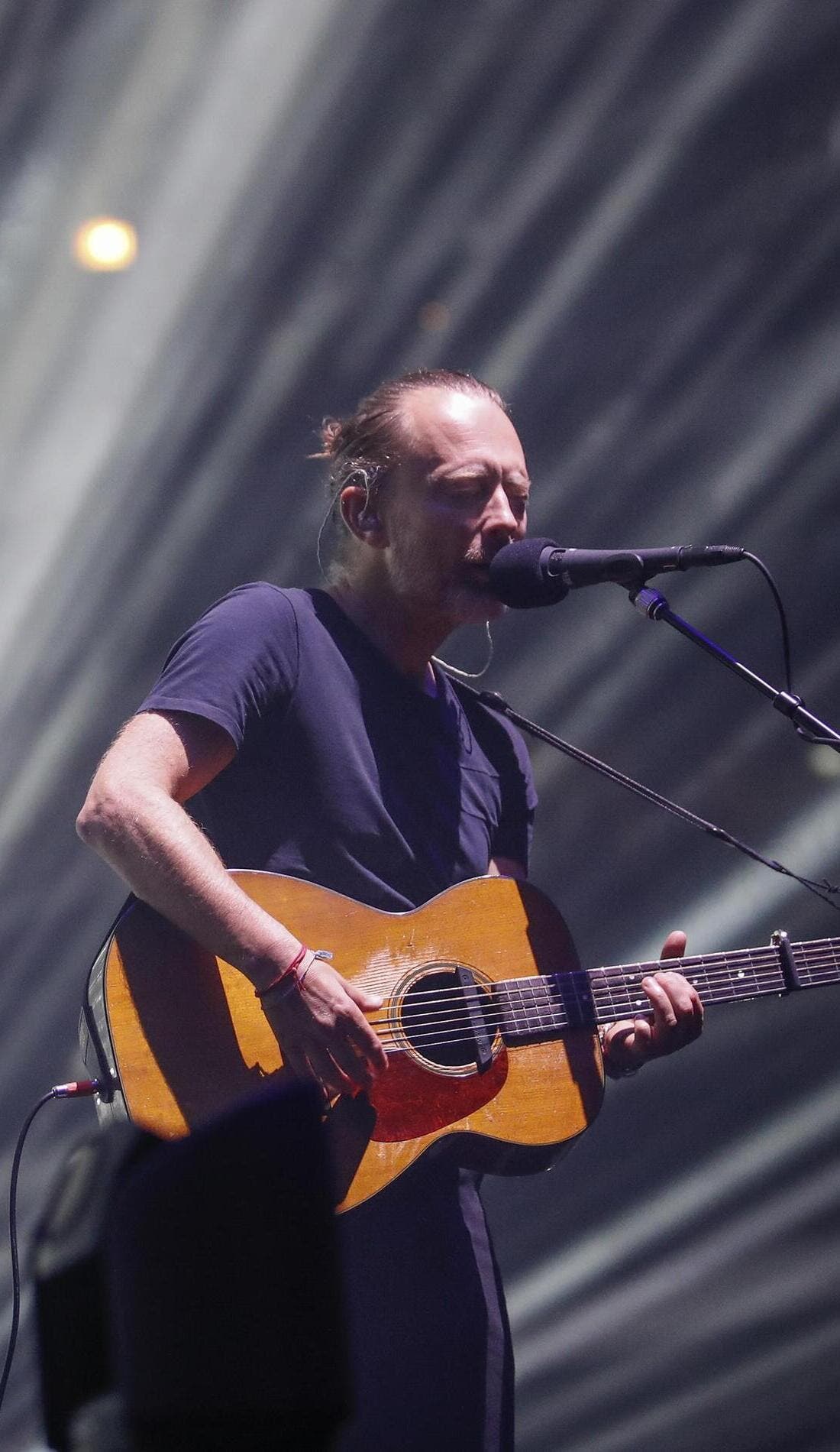 Radiohead promotional image for upcoming events and ticket sales in Boston