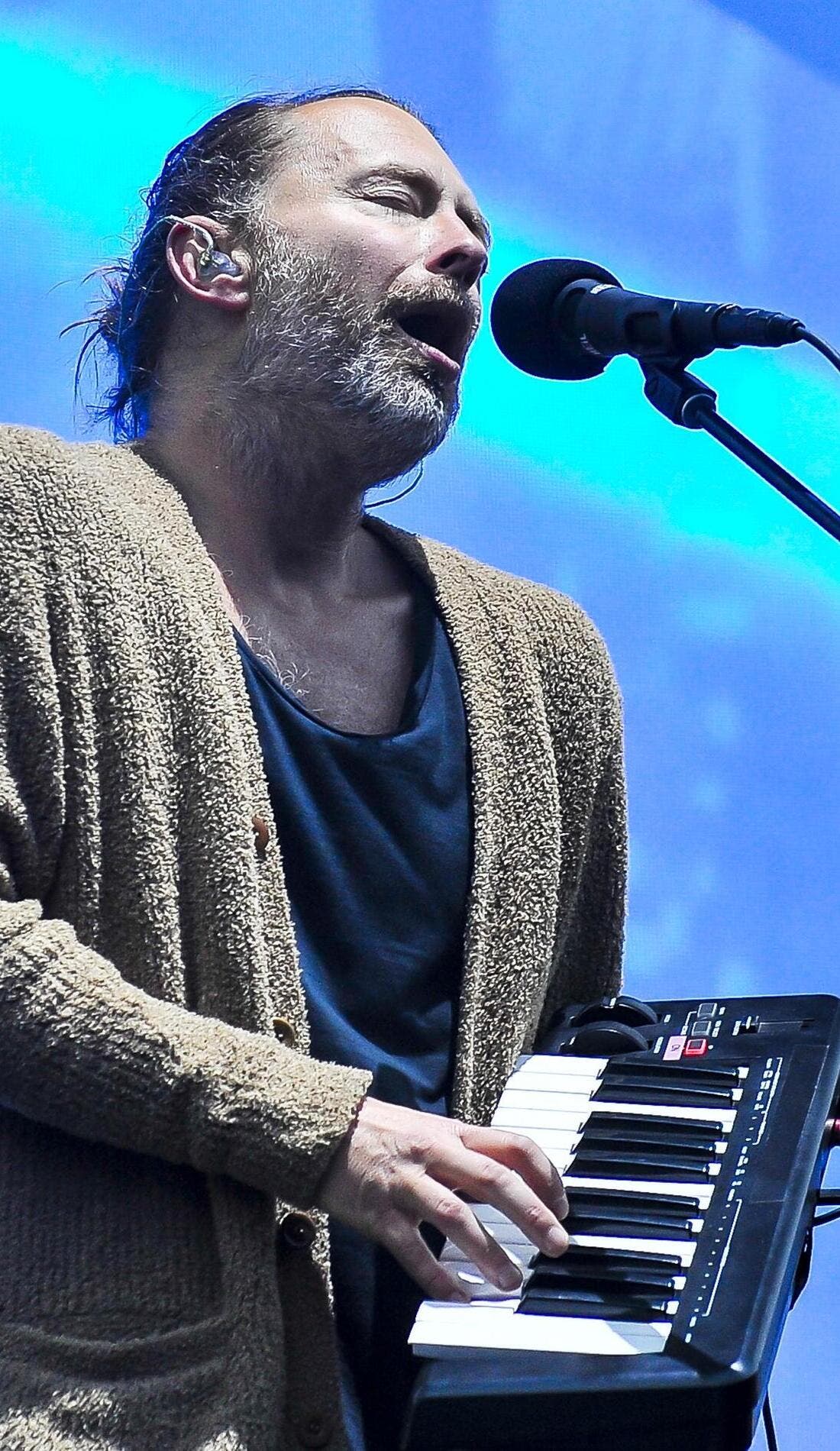Radiohead promotional image for upcoming events and ticket sales