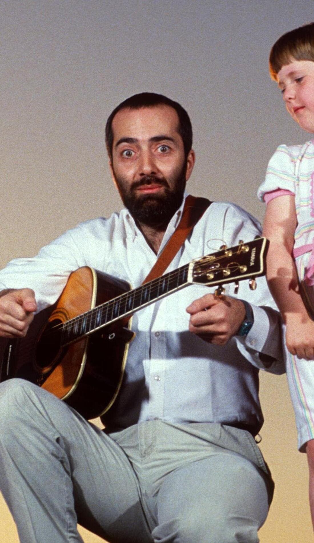 Raffi promotional image for upcoming events and ticket sales in Seattle