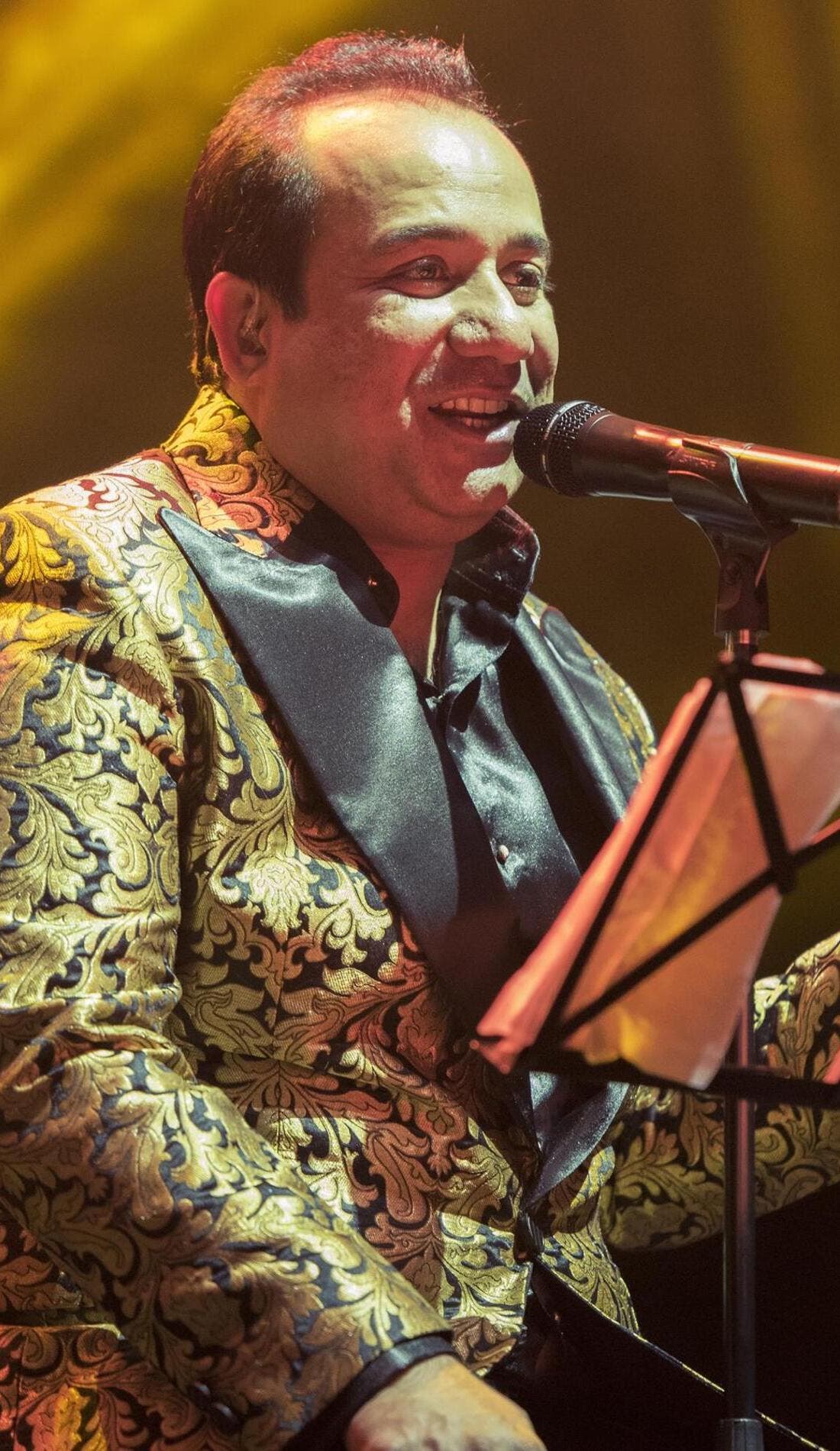 Rahat Fateh Ali Khan promotional image for upcoming events and ticket sales
