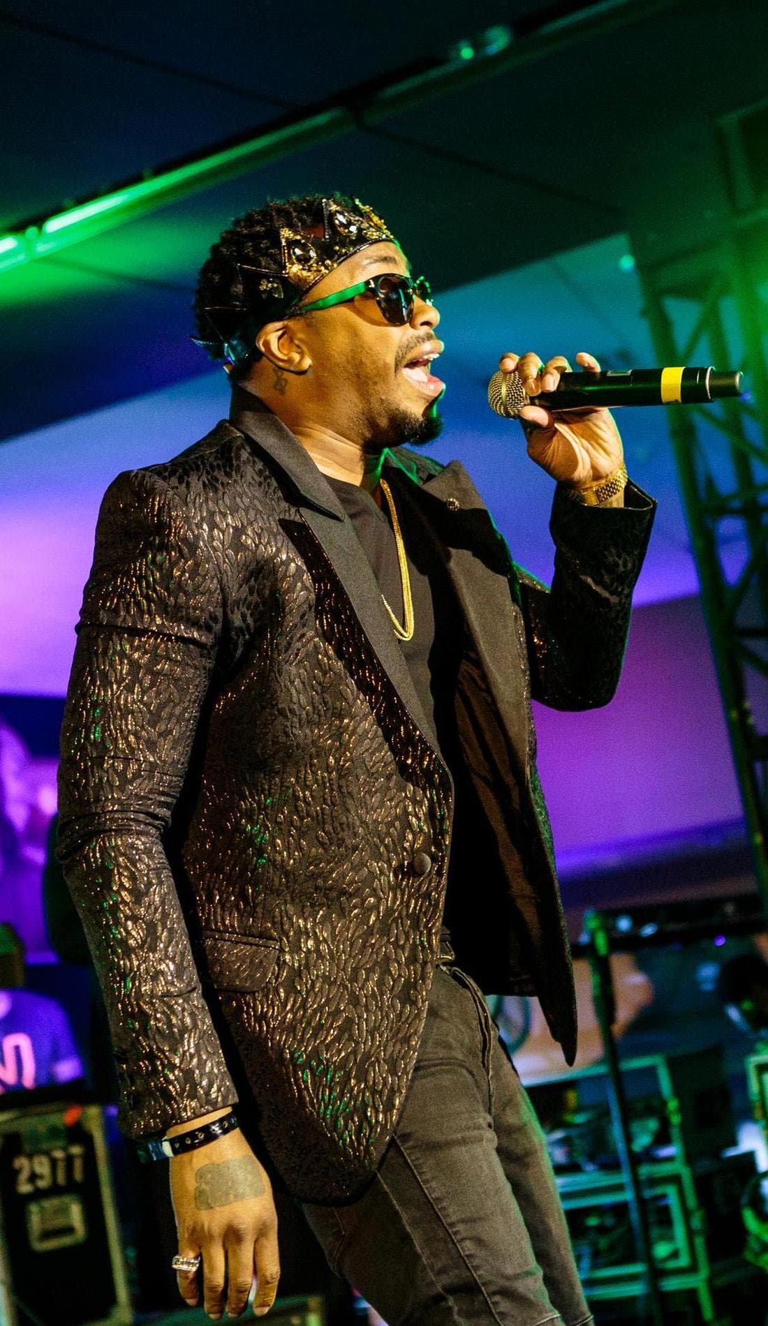 Raheem DeVaughn promotional image for upcoming events and ticket sales
