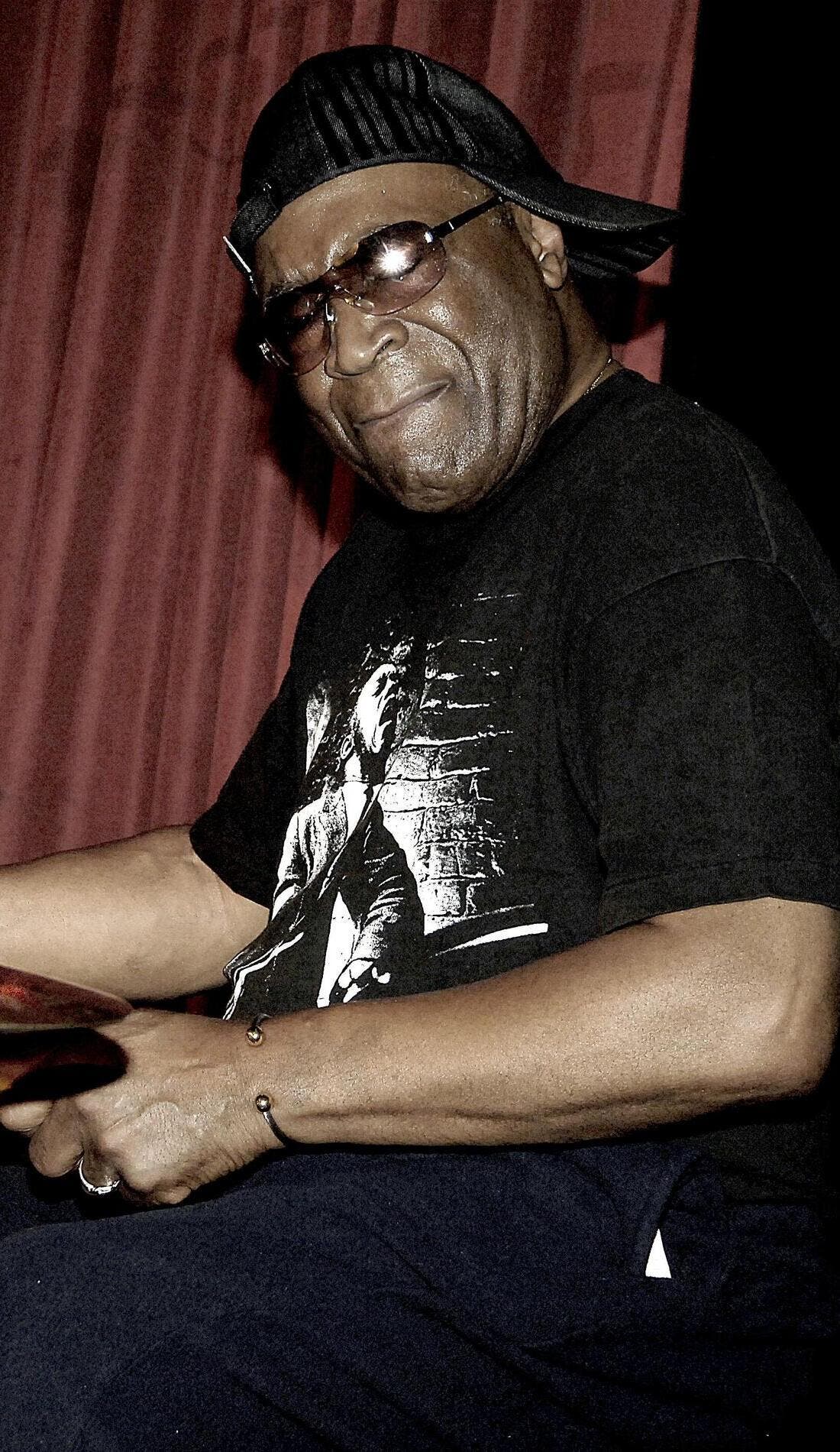 Rashied Ali promotional image for upcoming events and ticket sales