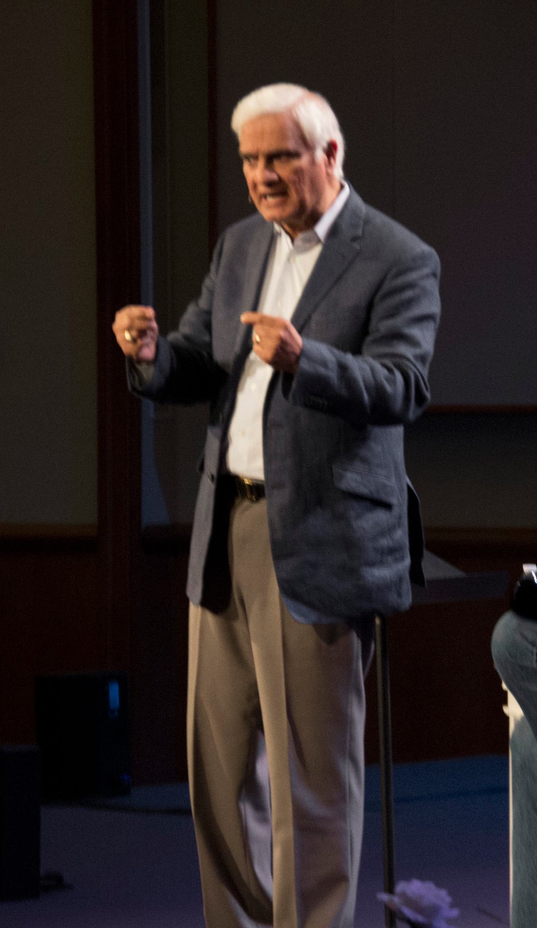 Ravi Zacharias promotional image for upcoming events and ticket sales