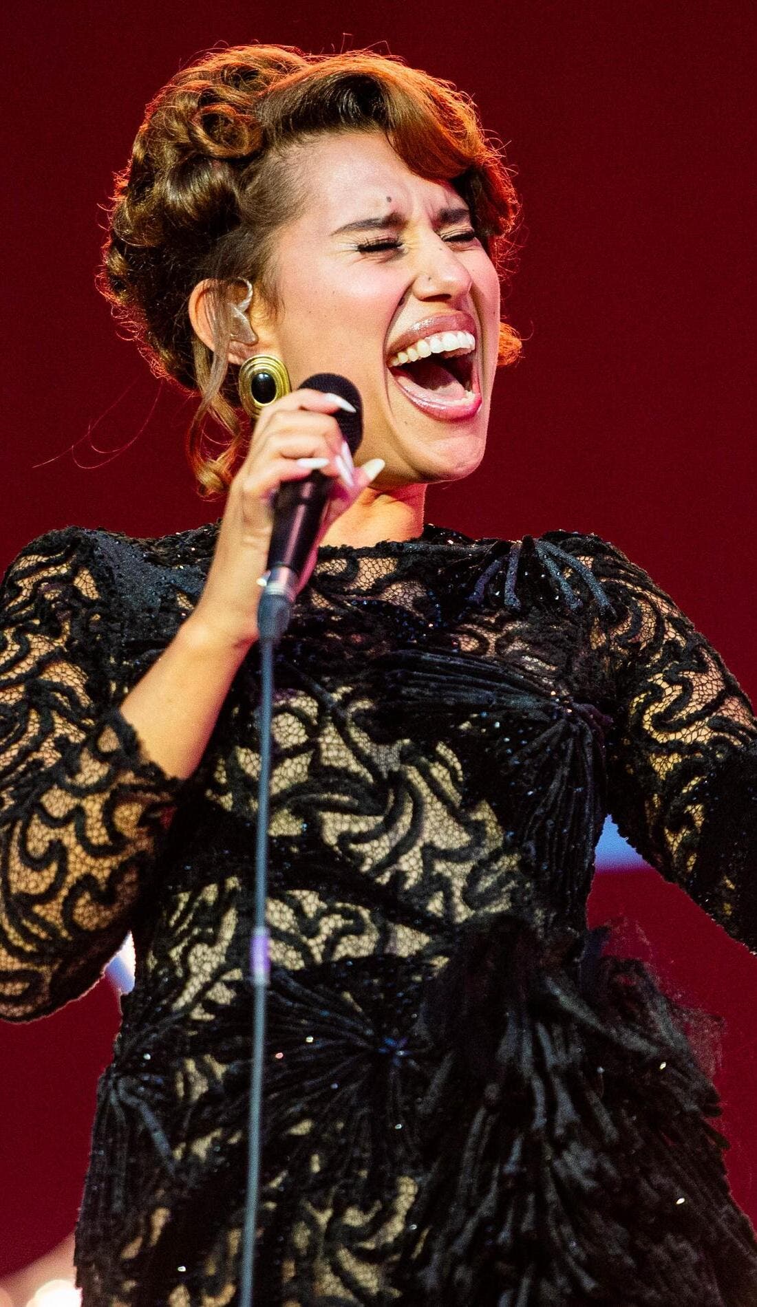 RAYE promotional image for upcoming events and ticket sales