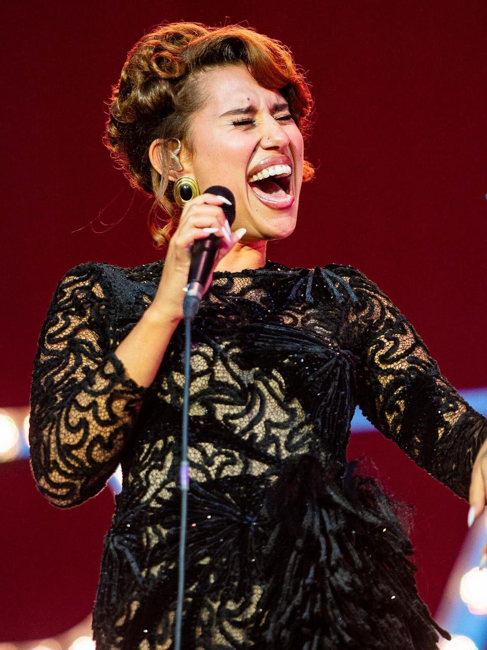 RAYE at The GRAMMY Museum in Los Angeles, CA
