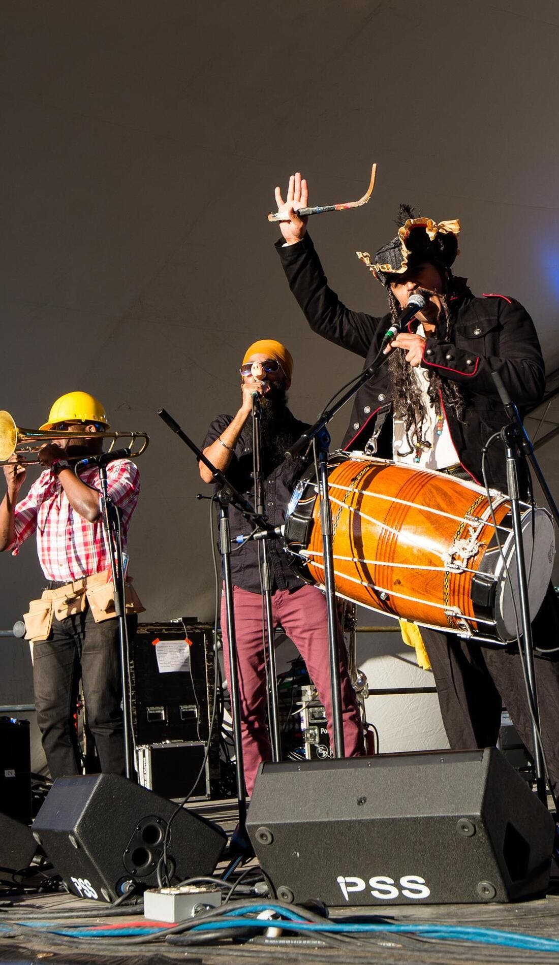 Red Baraat promotional image for upcoming events and ticket sales