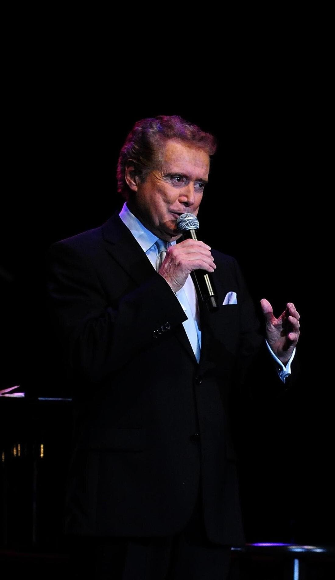 Regis Philbin promotional image for upcoming events and ticket sales
