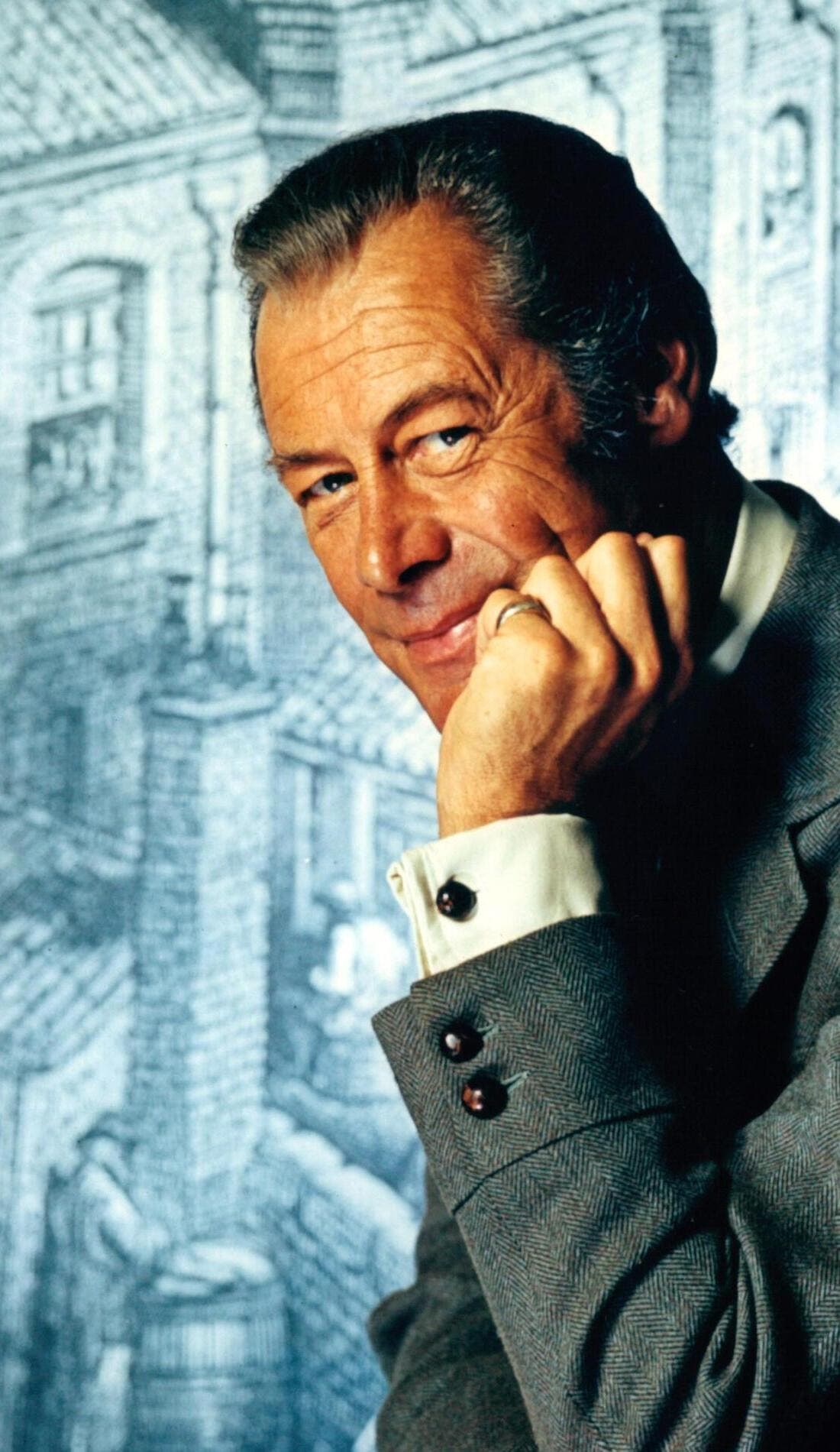 Rex Harrison promotional image for upcoming events and ticket sales