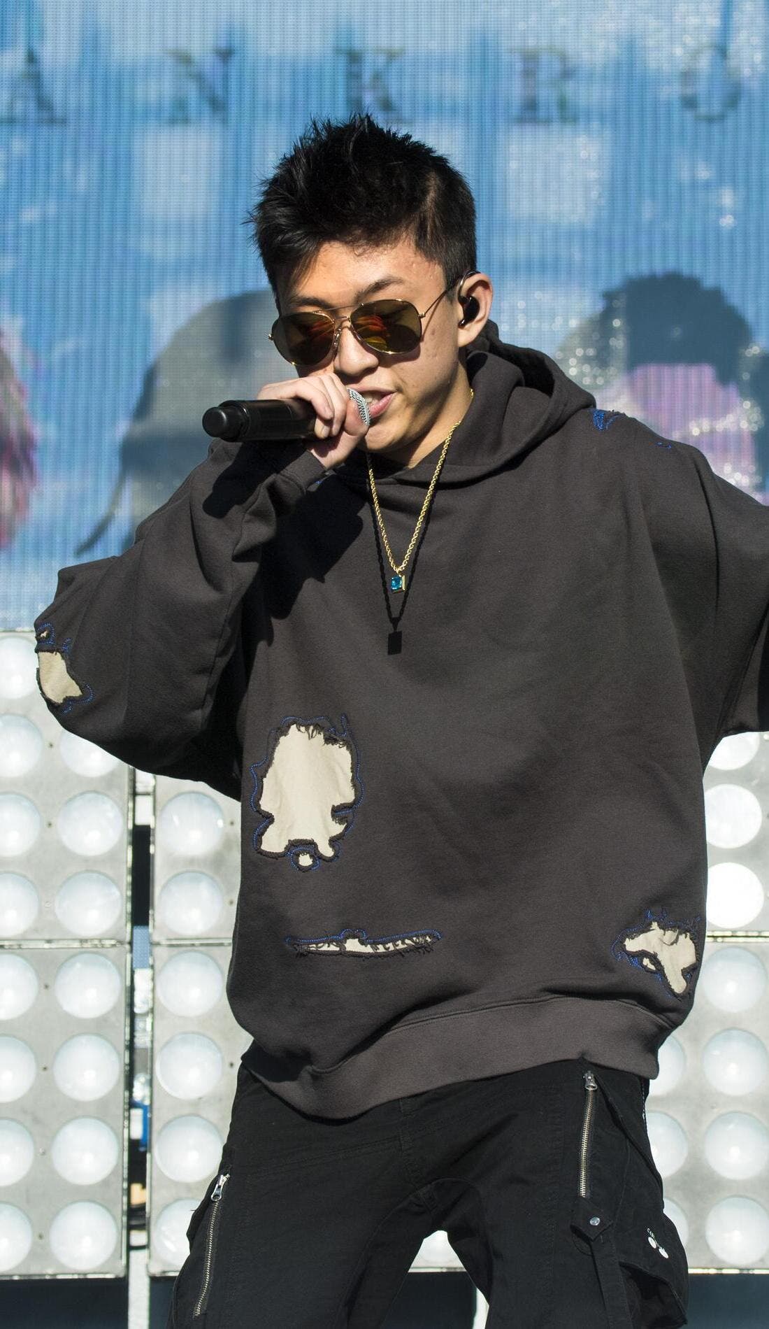 Rich Brian promotional image for upcoming events and ticket sales