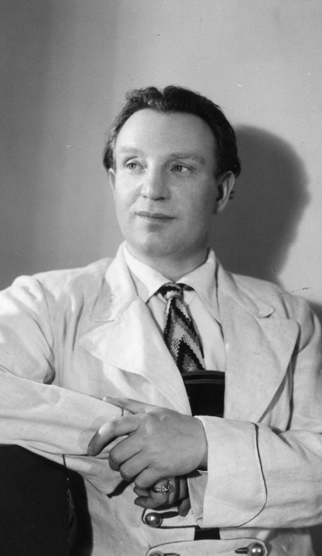 Richard Tauber promotional image for upcoming events and ticket sales