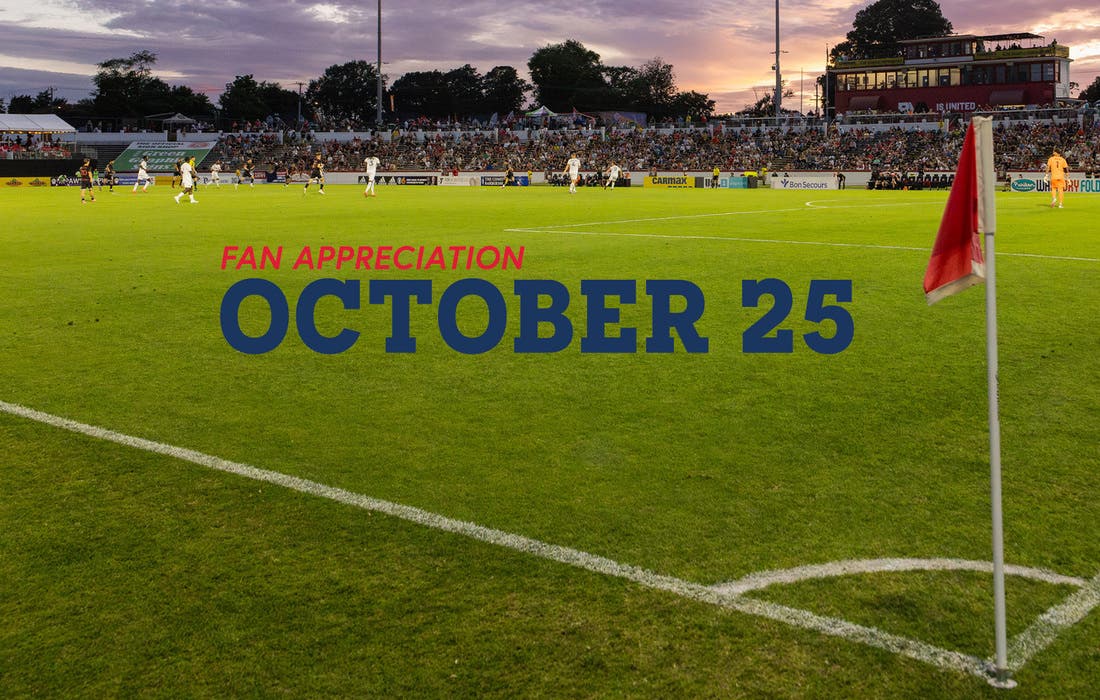 Promotional image for Forward Madison FC at Richmond Kickers tickets at City Stadium on Oct 25, 2025